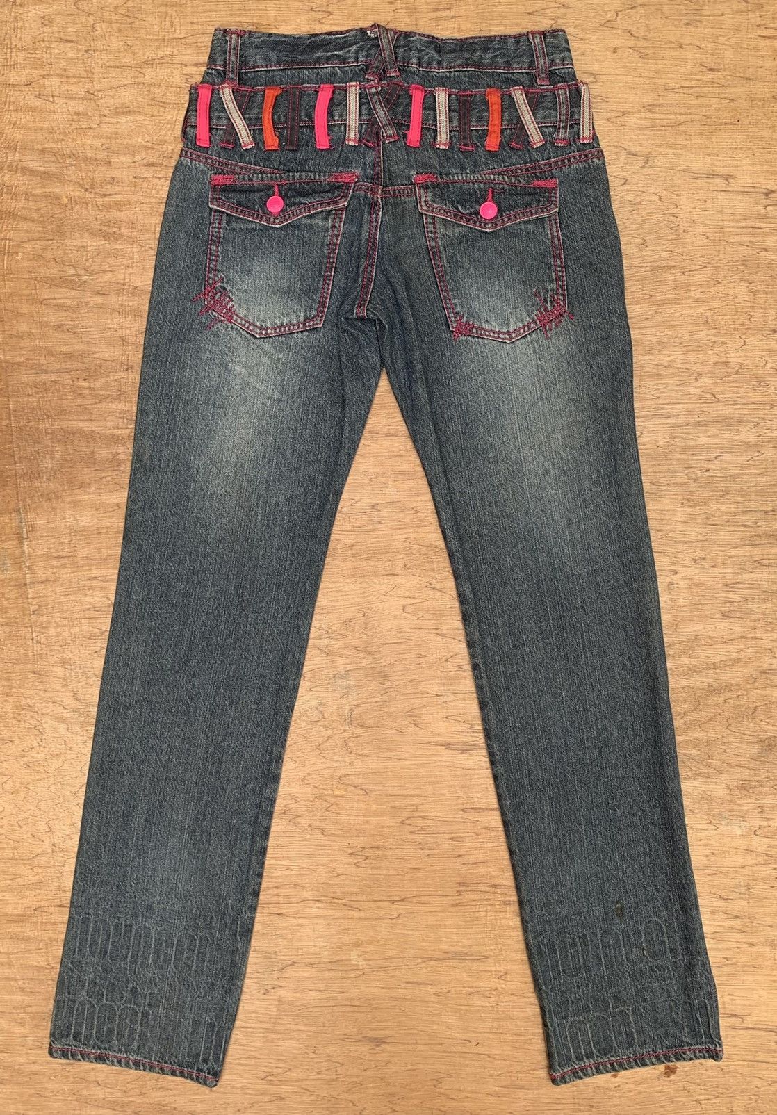 Fiorucci Rare.. Fiorucci Double Waist ZipperJean Pants Size US 28 / EU 44 - 7 Thumbnail