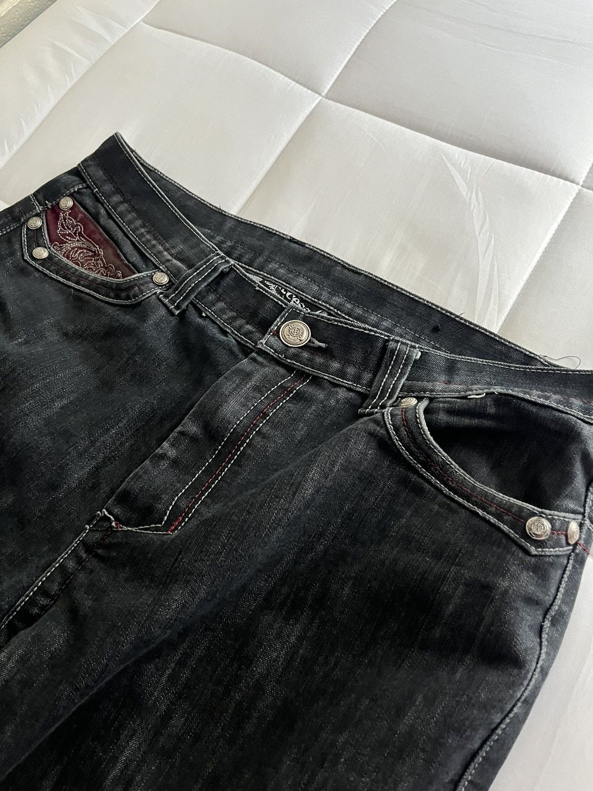 Japanese Brand × Vintage Baggy Y2k Jeans Size US 36 / EU 52 - 3 Thumbnail