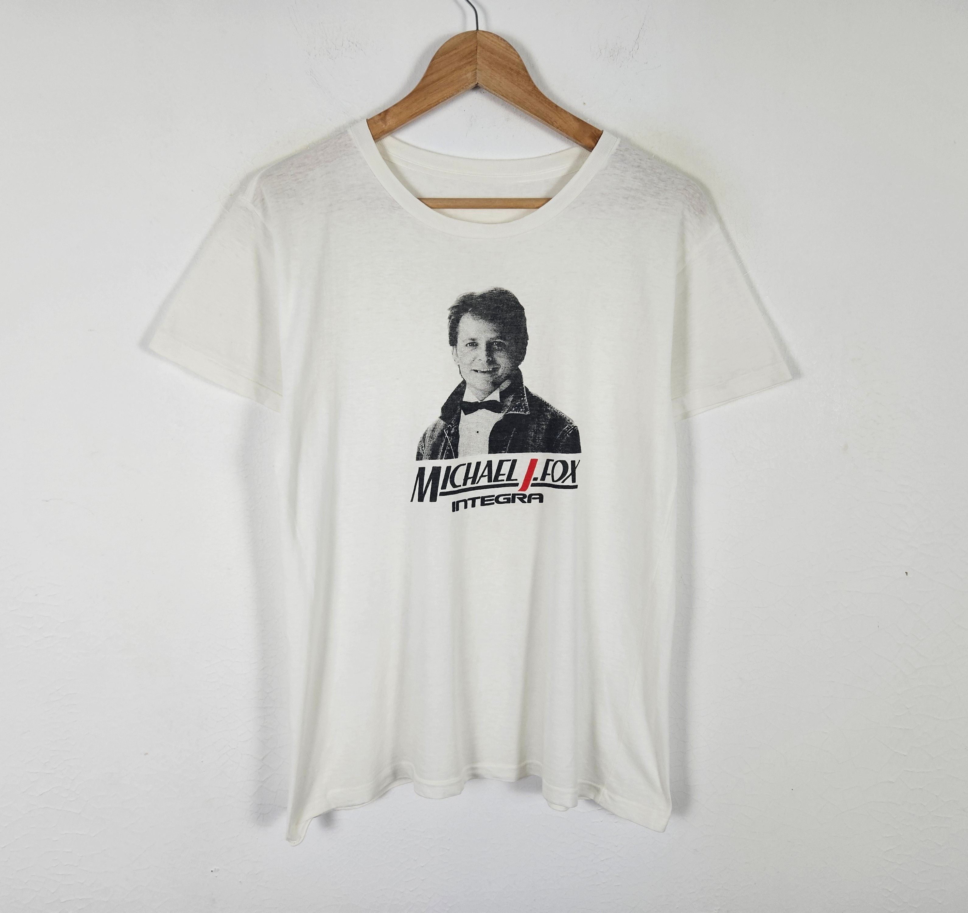 Sports Specialties × Vintage Vintage Michael J-Fox Integra ads promo Shirt Size US M / EU 48-50 / 2 - 2 Thumbnail