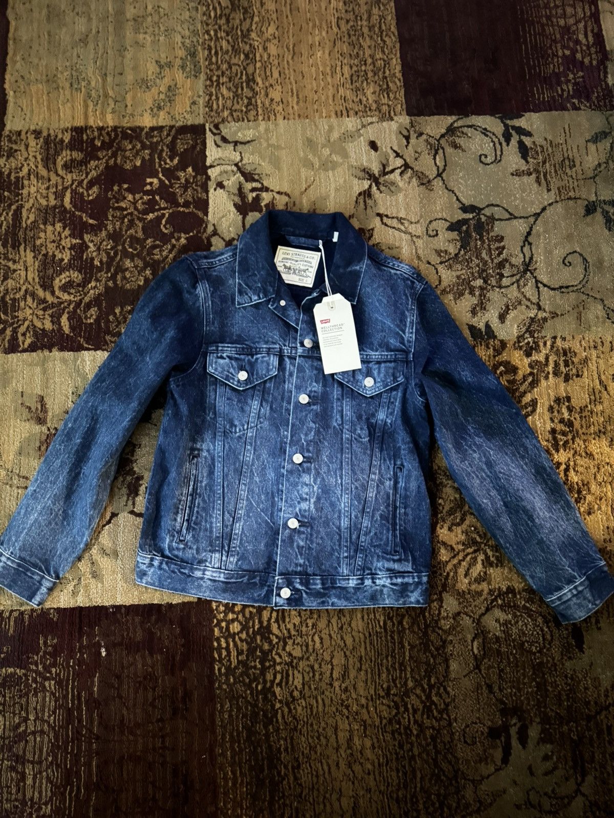Levi's × Vintage Levi’s premium trucker jacket wellthread edition Size US S / EU 44-46 / 1 - 1 Thumbnail