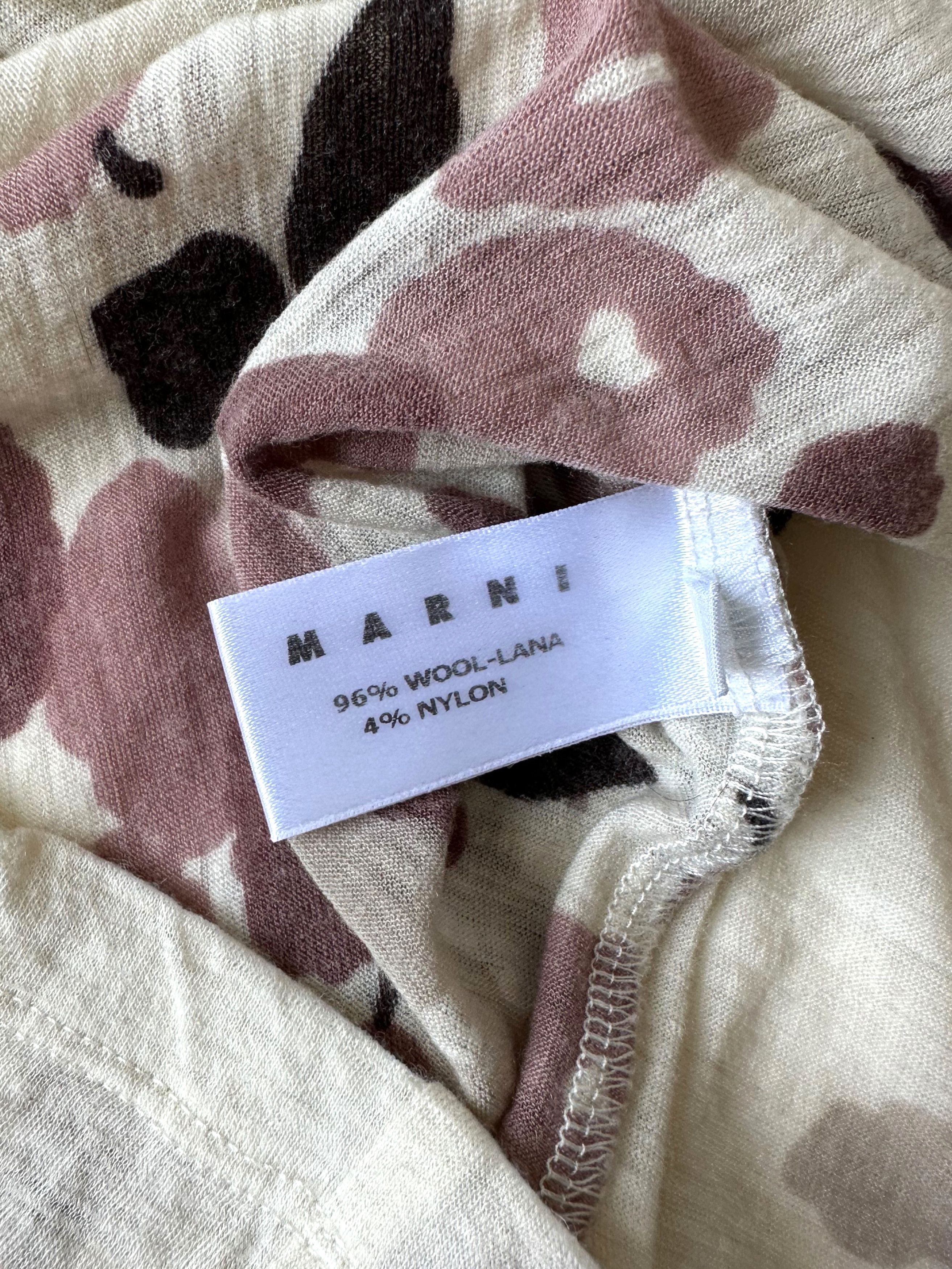 Marni Marni Wool High Neck Light Sweater Long Sleeve Top Size M / US 6-8 / IT 42-44 - 6 Thumbnail