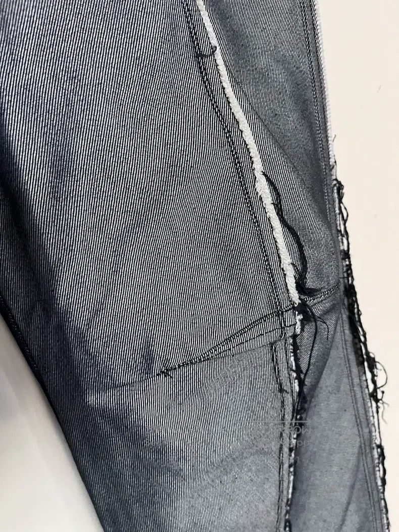 Other Comme Des Garcons size S Patchwork Deconstructed Denim Pan Size US 27 - 7 Thumbnail