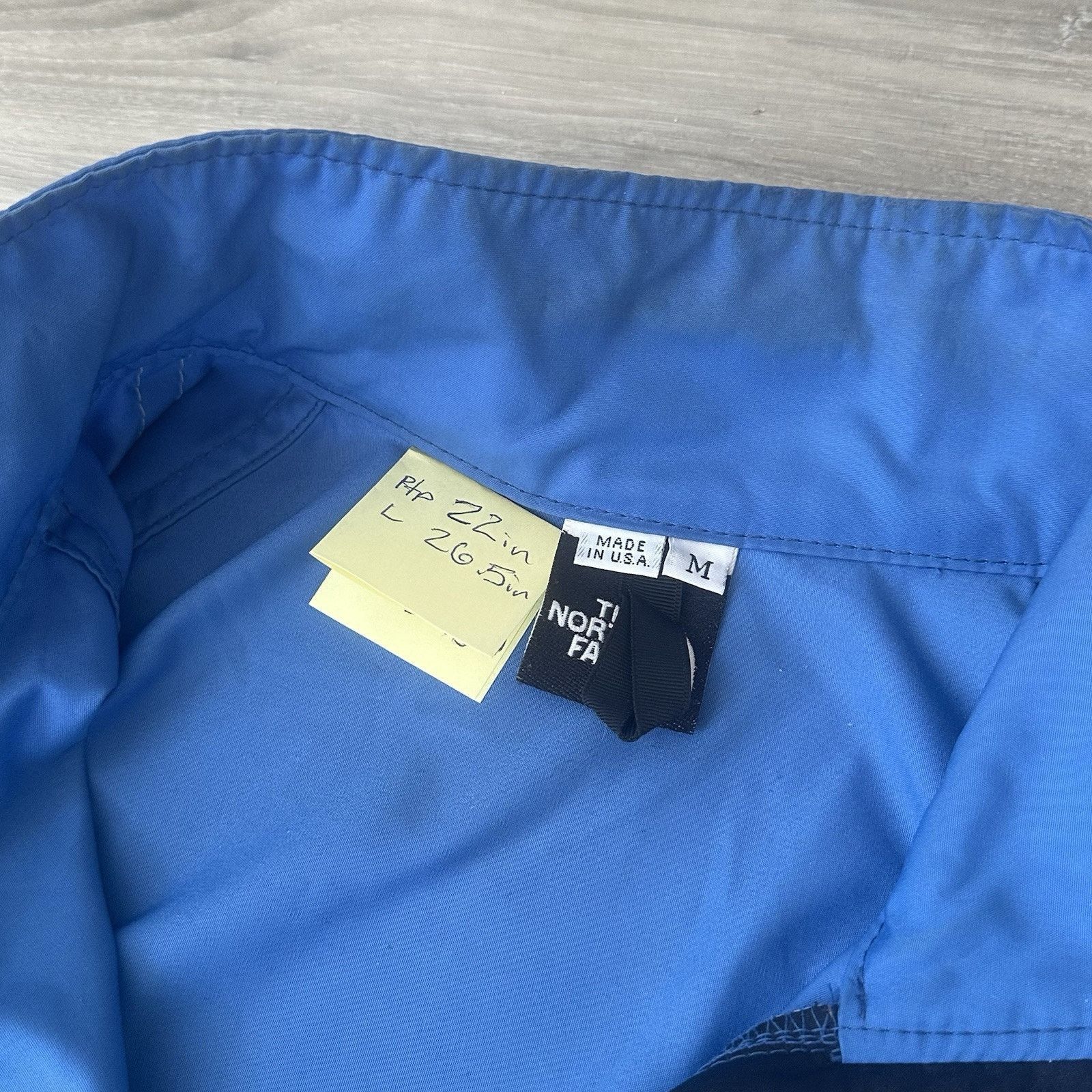 The North Face VTG The North Face Blue Versa Tech Lined Windbreaker Jacket Size US M / EU 48-50 / 2 - 9 Thumbnail