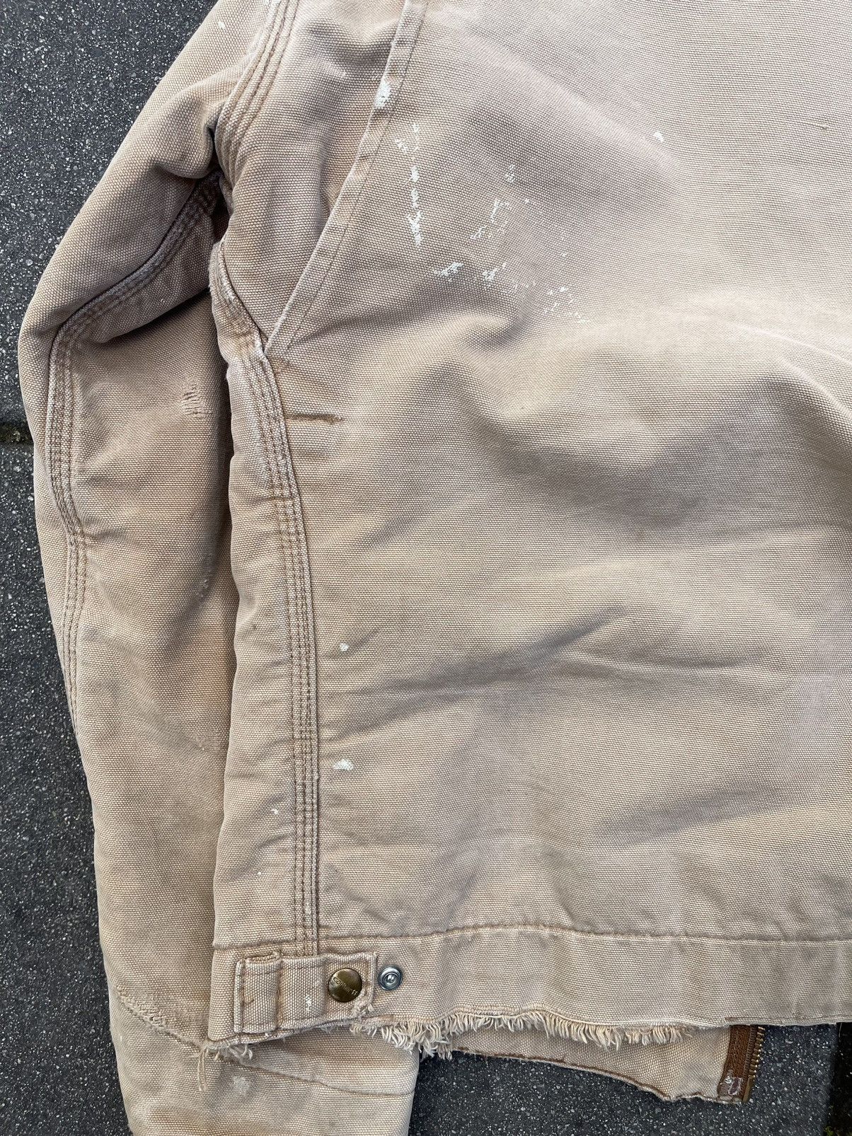 Carhartt Vintage Carhartt Sun faded Painter Distressed Detroit Jacket Size US L / EU 52-54 / 3 - 3 Thumbnail
