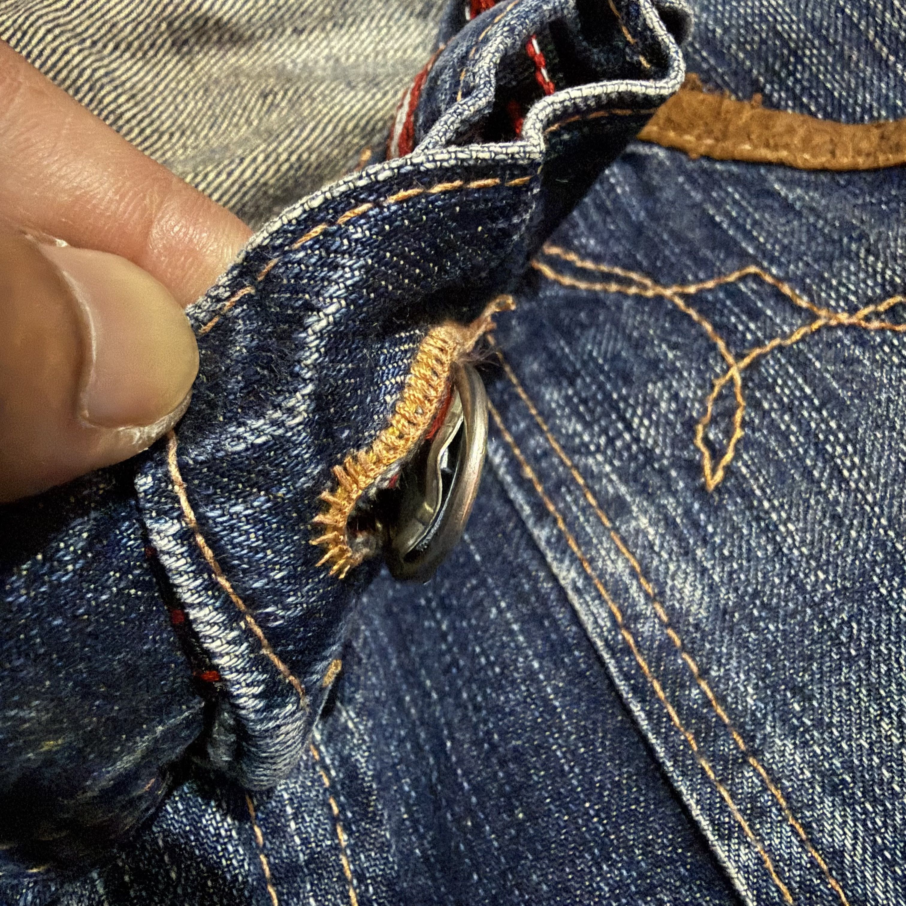 Edwin W34 Vintage Edwin Bush Pants Distressed Denim Jean Size US 34 / EU 50 - 16 Thumbnail