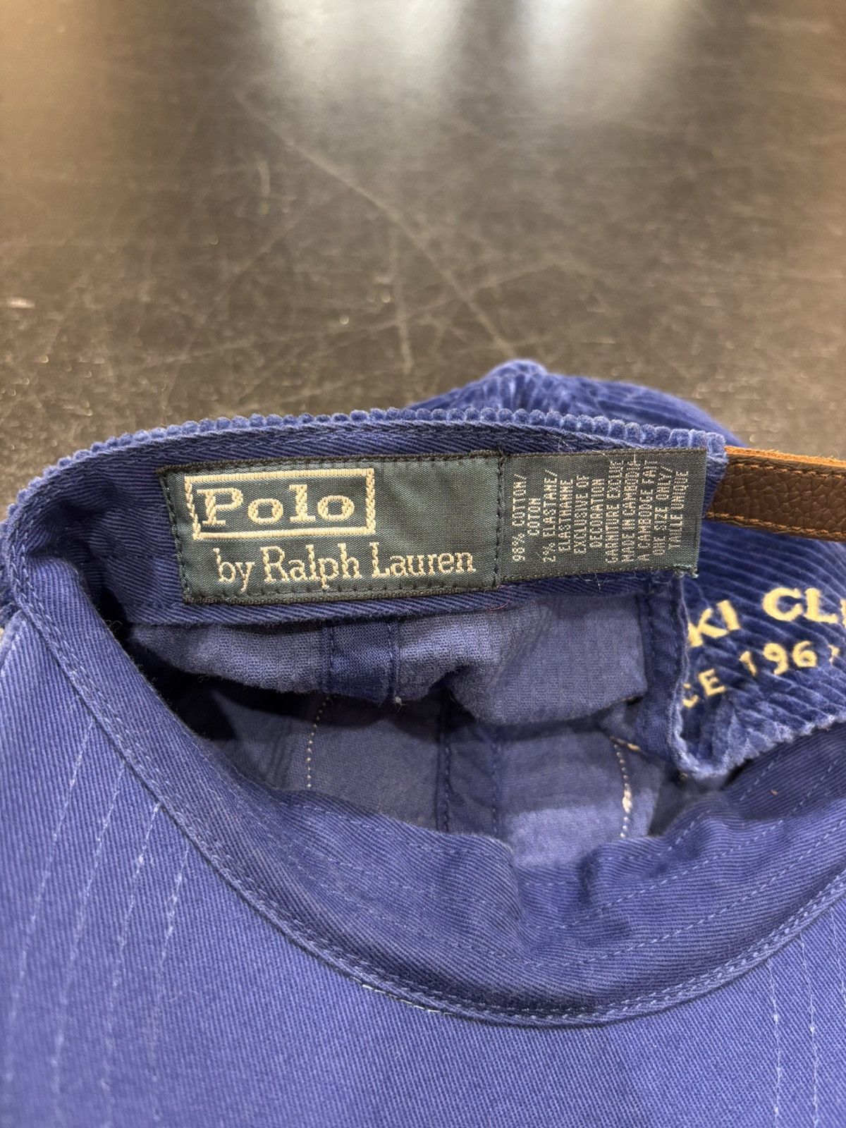 Polo Ralph Lauren Polo Ralph Lauren Ski Club Corduroy Hat Size ONE SIZE - 4 Thumbnail