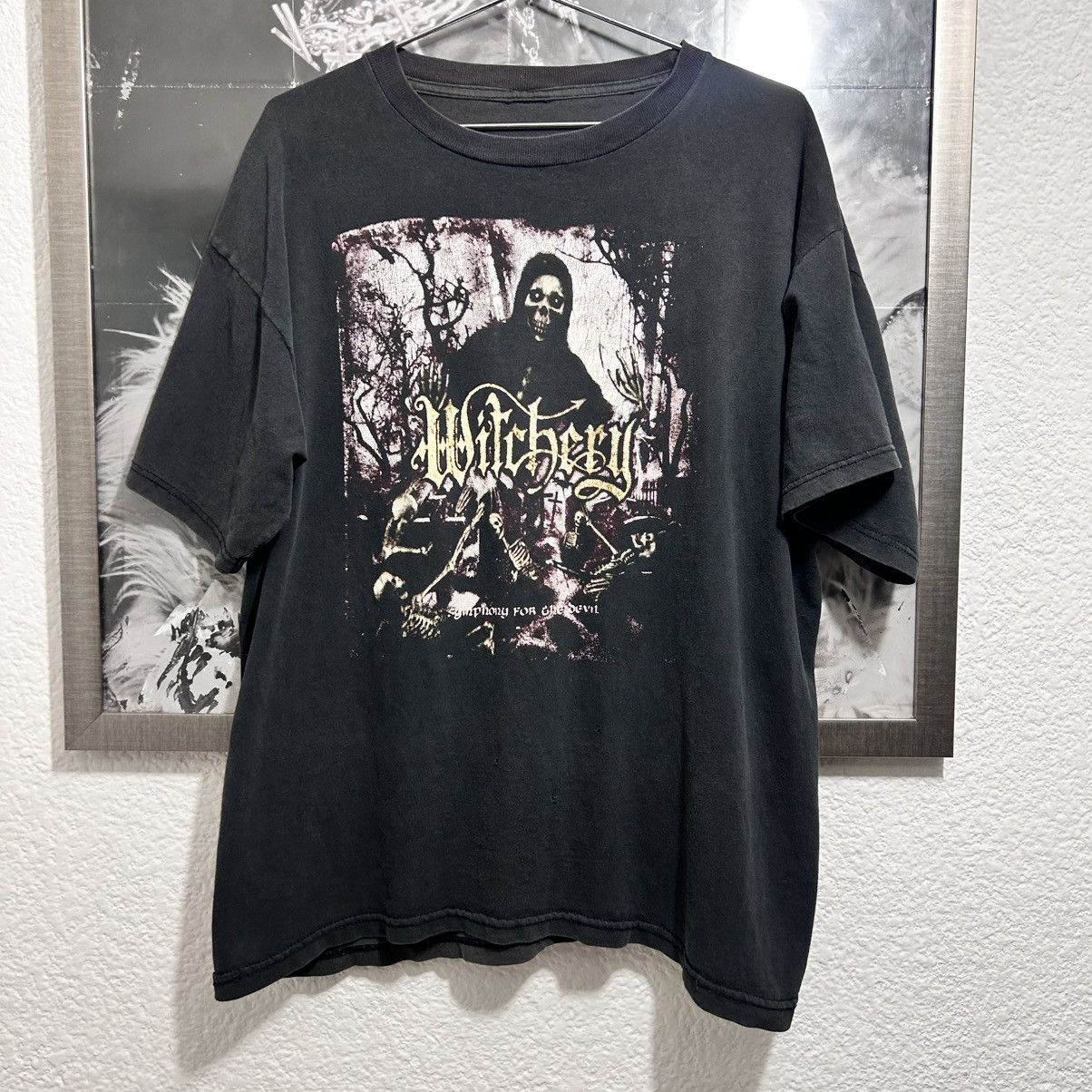 Band Tees × Vintage WITCHERY SYMPHONY FOR THE DEVIL VINTAGE SHIRT 2001 Size US XL / EU 56 / 4 - 1 Thumbnail
