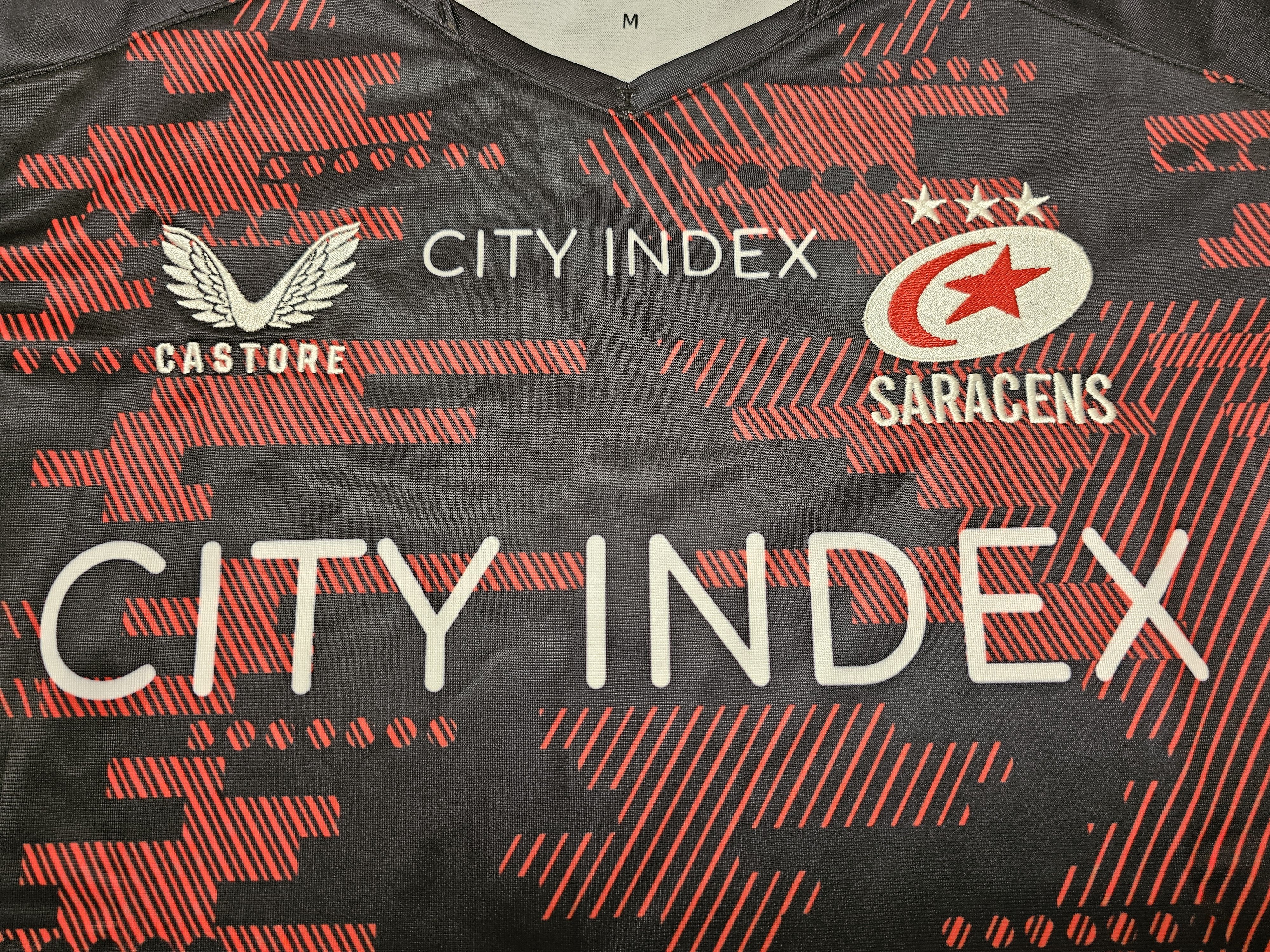 Other SARACENS JERSEY 2023 HOME RUGBY ENGLAND RUGBY UNION JERSEY Size US M / EU 48-50 / 2 - 3 Thumbnail