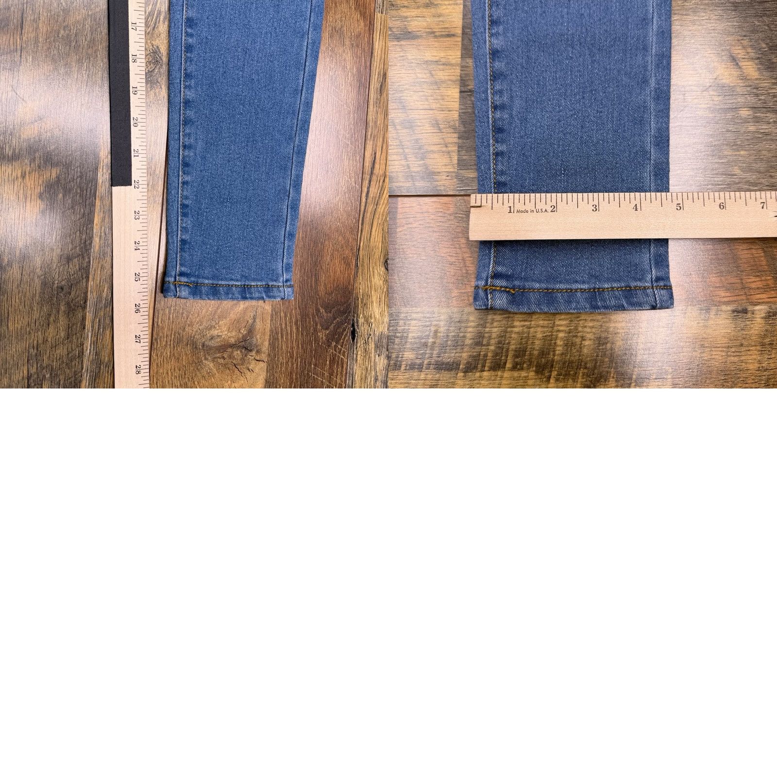 Vintage Joe's Jeans Jegging Womens 12 Low Rise Stretch Slim Jeans Blue 25 In Inseam Logo Size 34" / US 12 / IT 48 - 9 Thumbnail