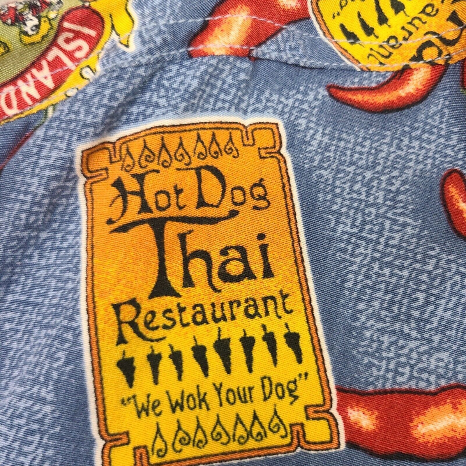 Big Dogs Authentic Big Dogs Shirt Men's X-Large Hot Dog Thai Chili Se Size US XL / EU 56 / 4 - 3 Thumbnail