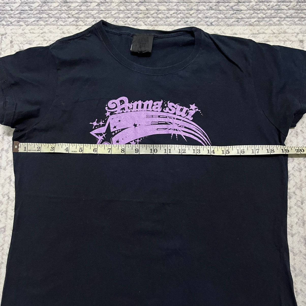 Designer Rare Vintage Anna Sui Spellout Logo Tees Size US S / EU 44-46 / 1 - 10 Thumbnail