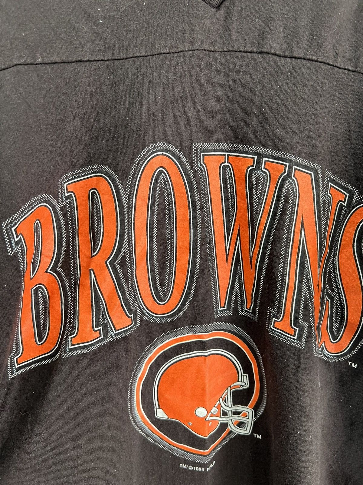 Vintage Vintage Cleveland Browns Shirt Tee football nfl champion Size US L / EU 52-54 / 3 - 2 Thumbnail