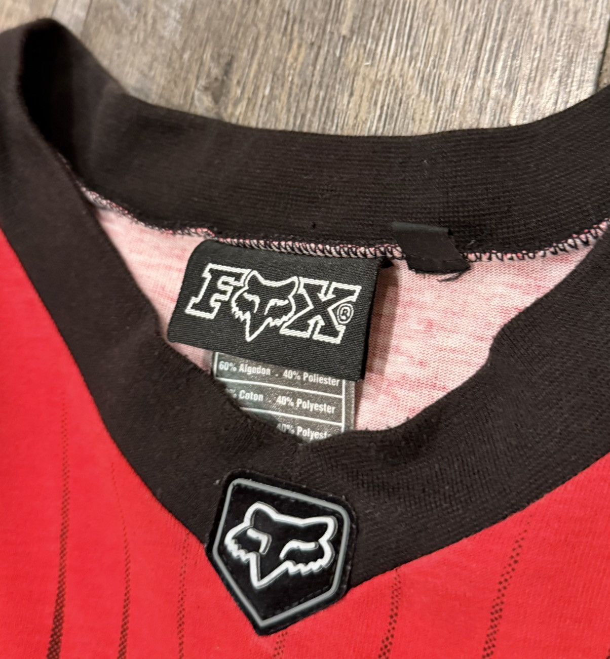 Fox Racing Vintage FOX Racing RS Jersey size 2XL Size US XXL / EU 58 / 5 - 3 Thumbnail