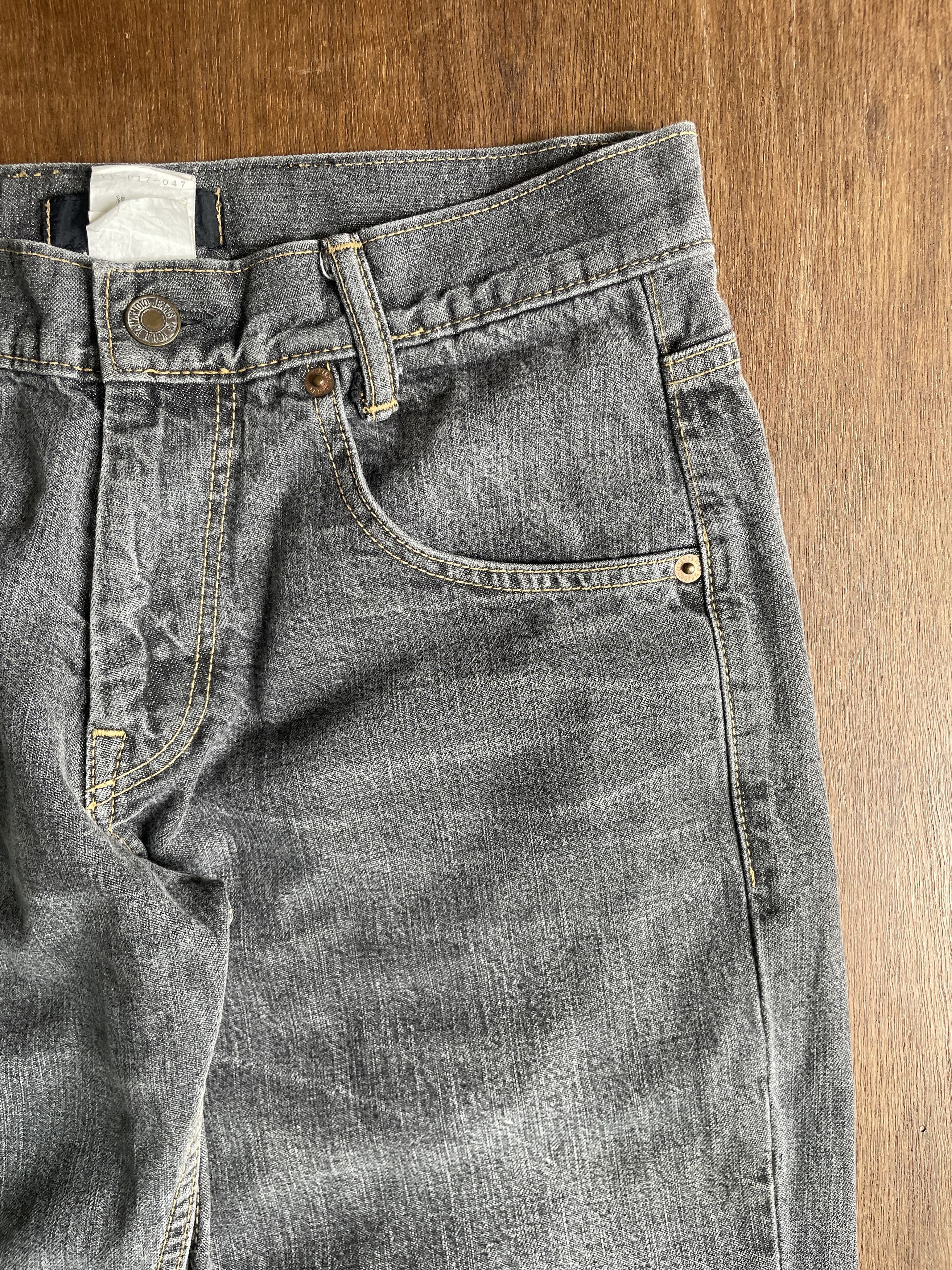 Yohji Yamamoto Y's Yohji Yamamoto Gray Denim Size US 30 / EU 46 - 3 Thumbnail