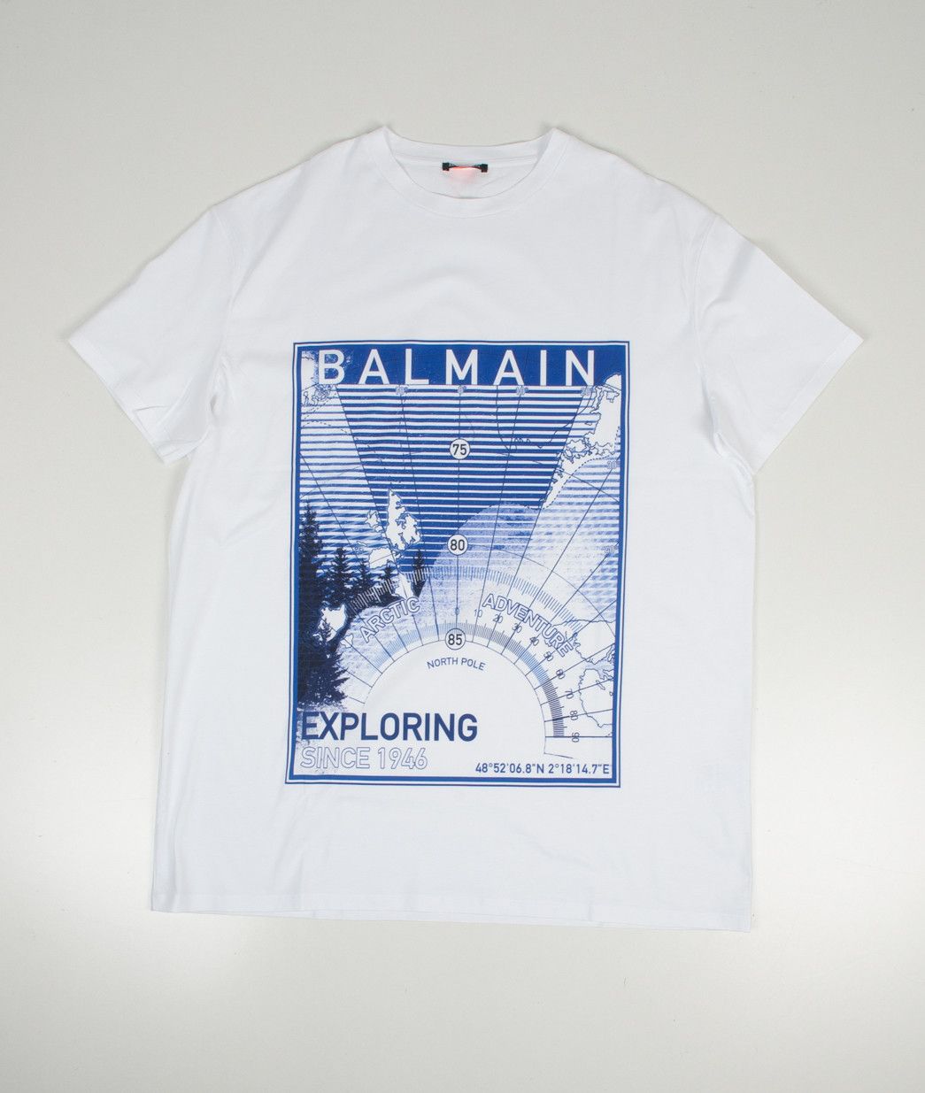 Balmain Balmain White T Shirt Size M, H4548-60 Size US M / EU 48-50 / 2 - 1 Thumbnail
