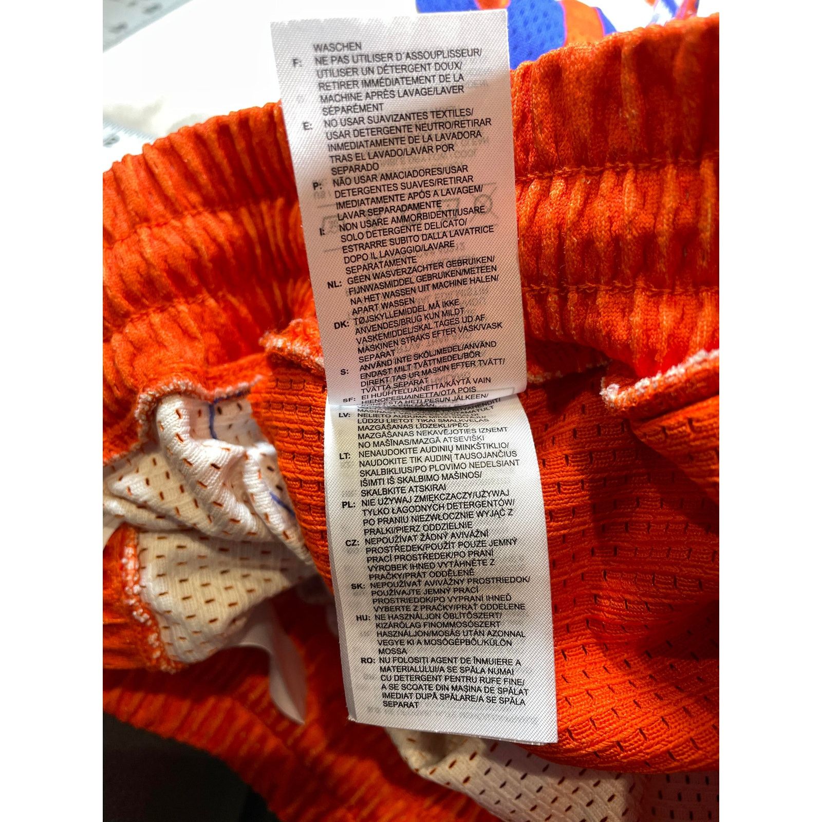 Eric Emanuel Eric Emanuel Adidas Orange & Blue Shorts Size US 32 / EU 48 - 8 Thumbnail