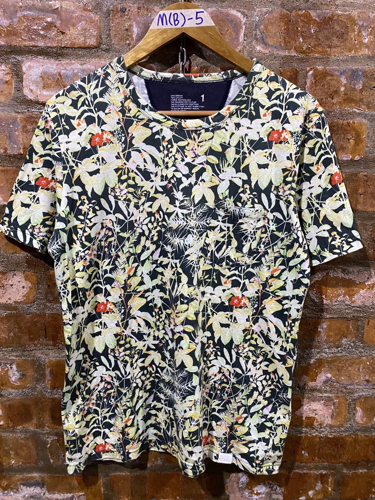 Japanese Brand × PHENOMENON × White Mountaineering White Mountaineering floral tee Size US M / EU 48-50 / 2 - 2 Thumbnail
