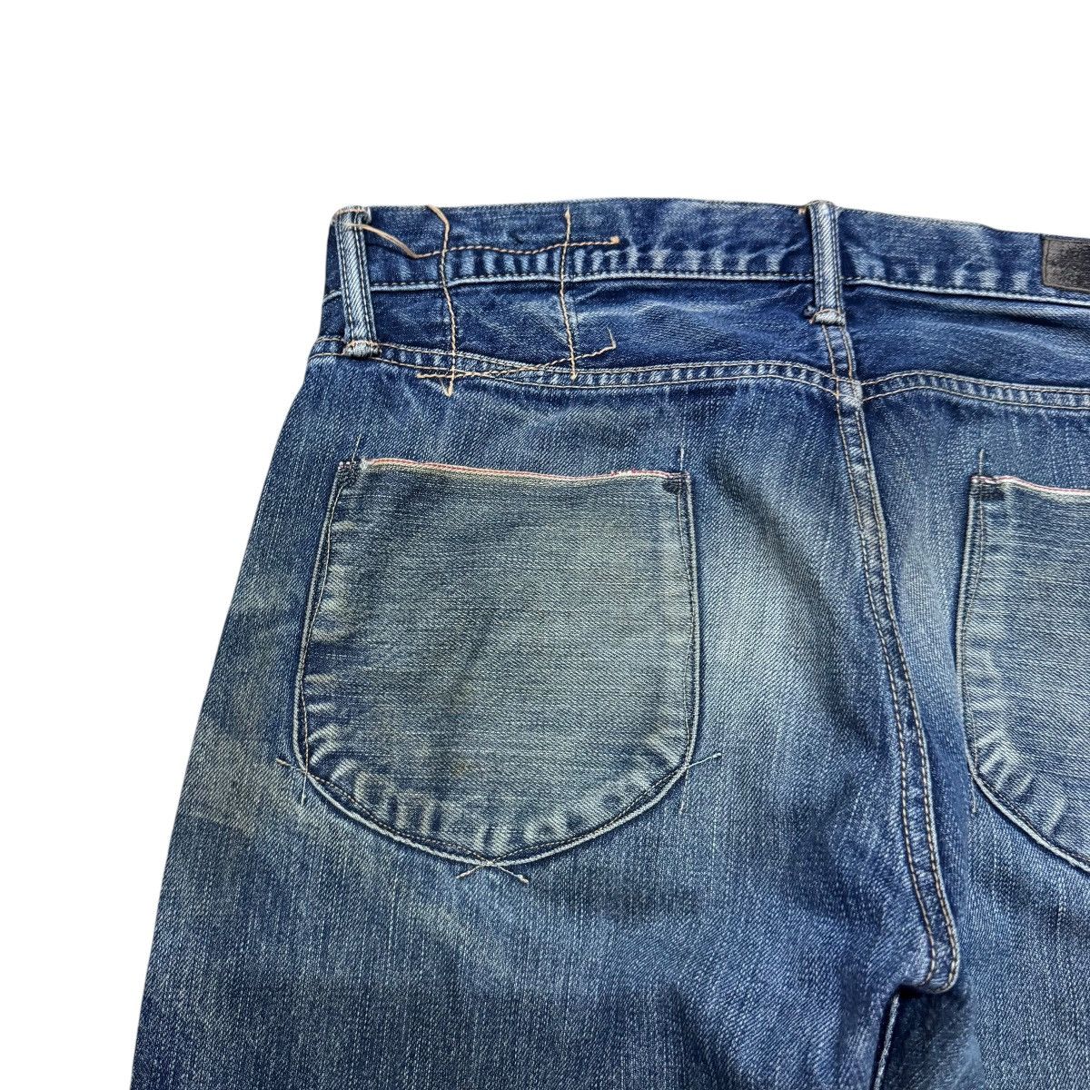 KURO Kuro Distressed Denim Selvedge Jeans Size US 32 / EU 48 - 11 Thumbnail