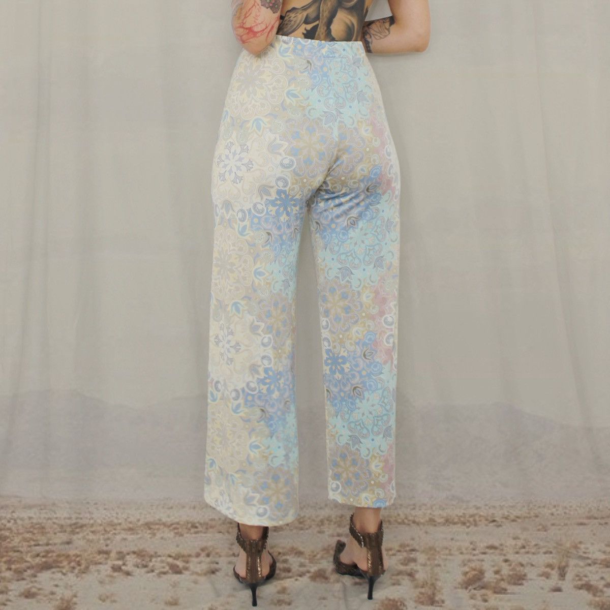 ⛲️PAISLEY BEIGE PANTS⛲️