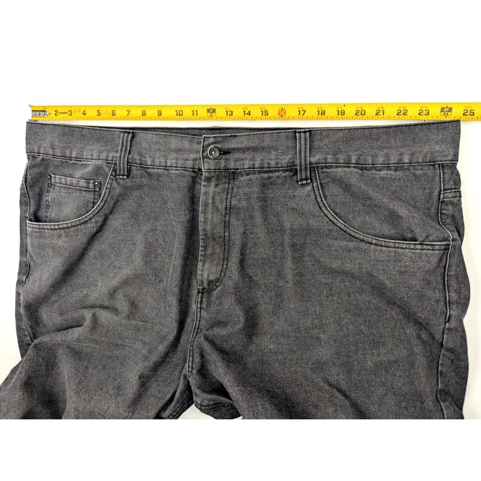 Rocawear VINTAGE Rocawear Jeans Shorts Men 49 Baggy Embroidered 5-Pocket DenIm Hip Hop Y2K 90s Black Size US 32 / EU 48 - 6 Thumbnail