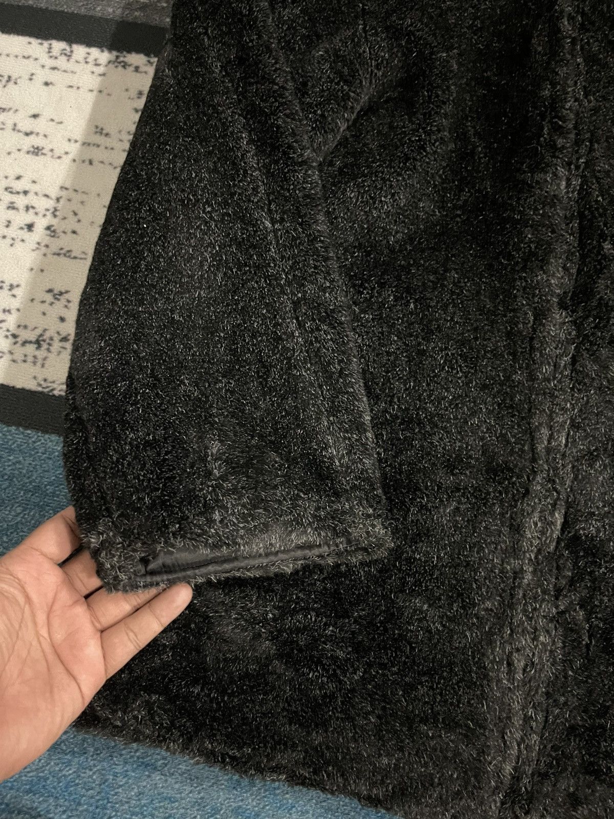 Gaultier Homme Objet 📌Binding Now📌GAULTIER HOMME OBJET FAUX FUR RIVERSIBLE HOODIE Size US M / EU 48-50 / 2 - 8 Thumbnail