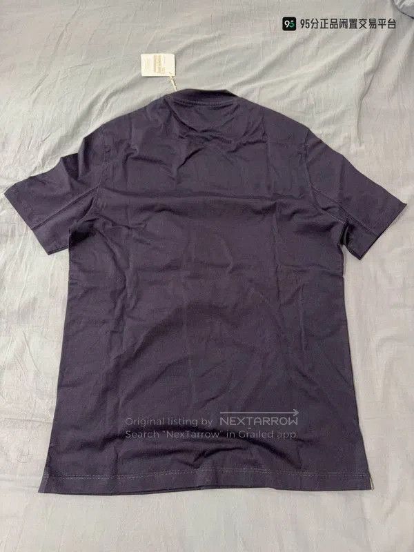 Brunello Cucinelli Brunello Cucinelli Men's Letter Print Crew Neck T. Size US M / EU 48-50 / 2 - 1 Thumbnail