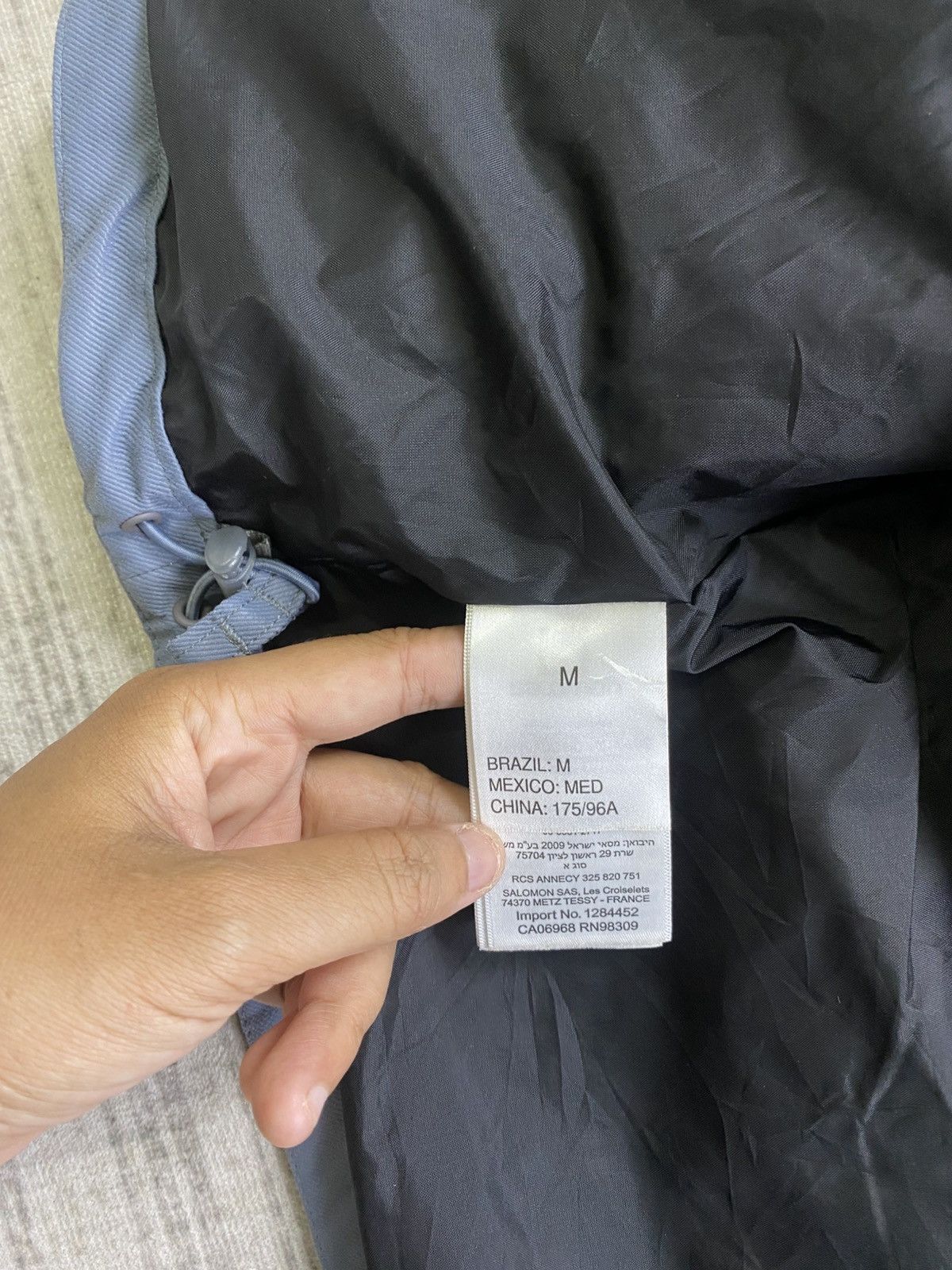 Salomon Salomon Advanced Skin Dry 10k Multipocket Gorpcore Jacket Size US M / EU 48-50 / 2 - 15 Thumbnail