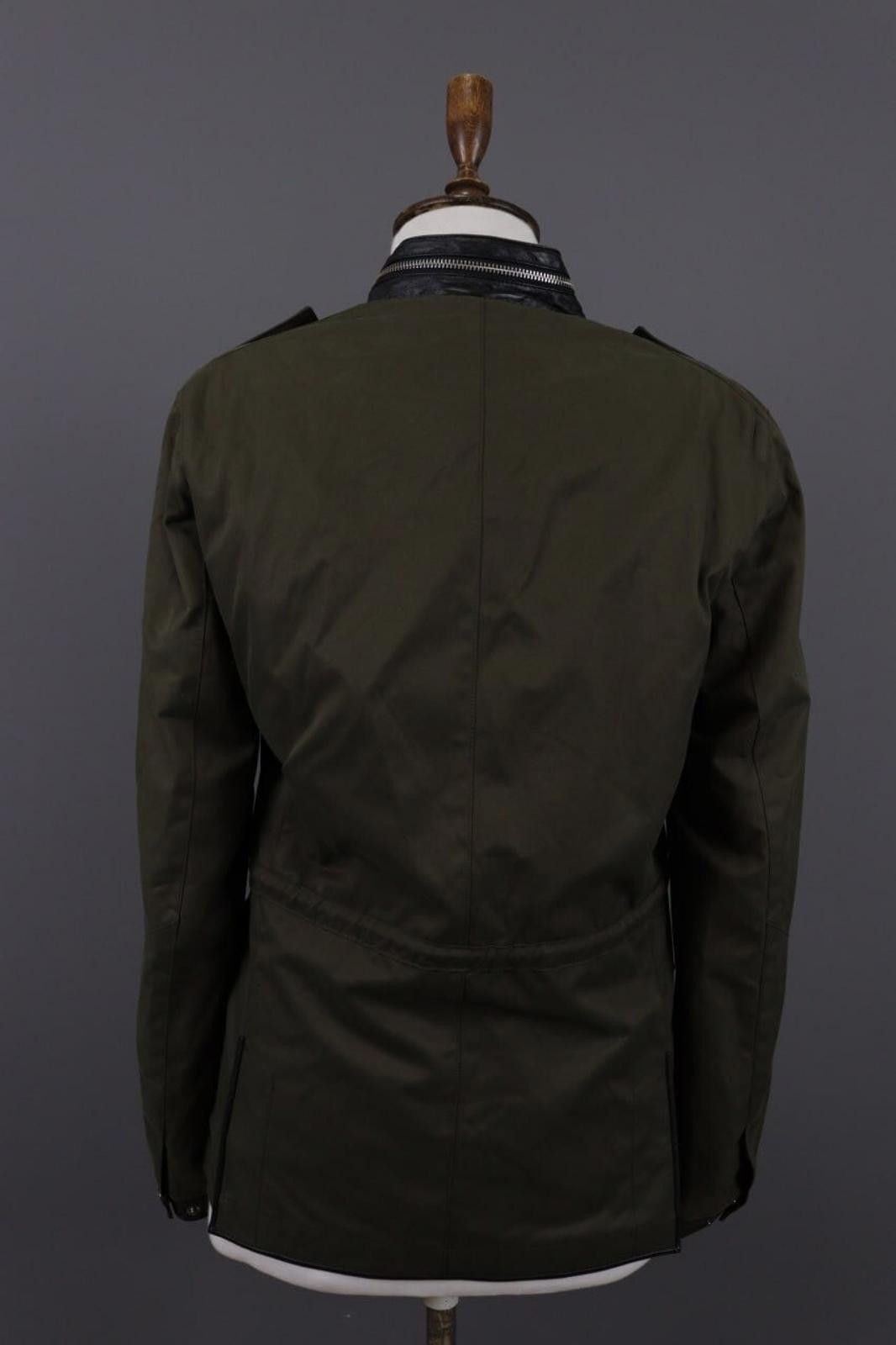 The Kooples The Kooples Khaki Multipockets Cargo Snap Jacket Size XS Size XS / US 0-2 / IT 36-38 - 11 Thumbnail