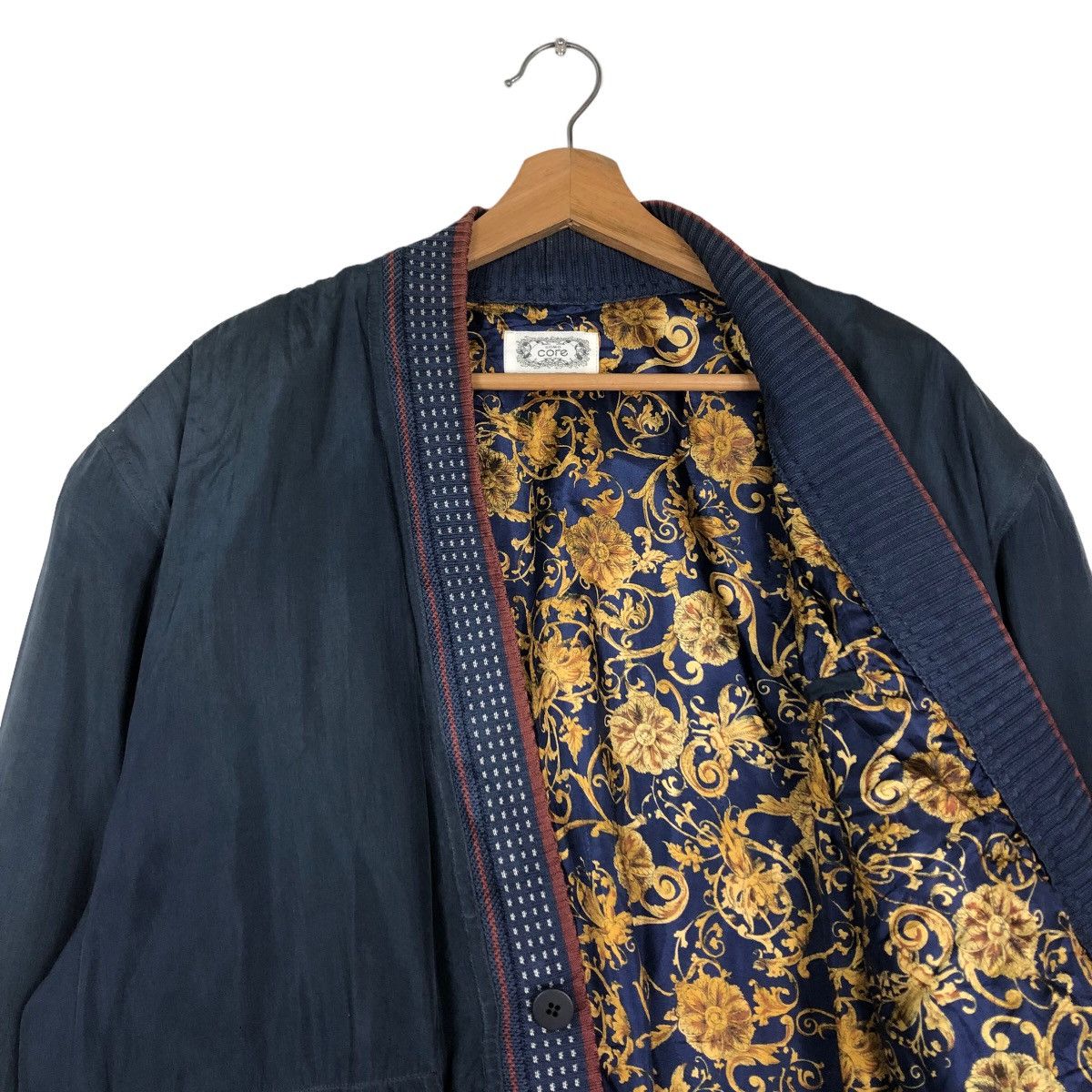 Japanese Brand 🔥Vtg Cropped Bomber Cardigan Jacket Uomo Core Issey Miyake Size US M / EU 48-50 / 2 - 12 Thumbnail