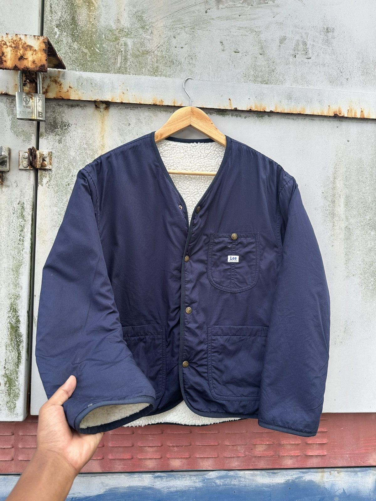 Lee 👹Lee Union Made Fleece Lined Utility Jacket Size US S / EU 44-46 / 1 - 7 Thumbnail