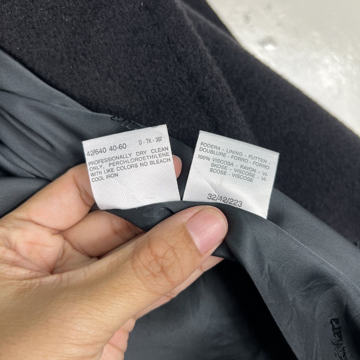 Max Mara 🔥 MAX MARA DOUBLE BREAST WOOL OVERCOATS MADE IN ITALY Size M / US 6-8 / IT 42-44 - 13 Thumbnail