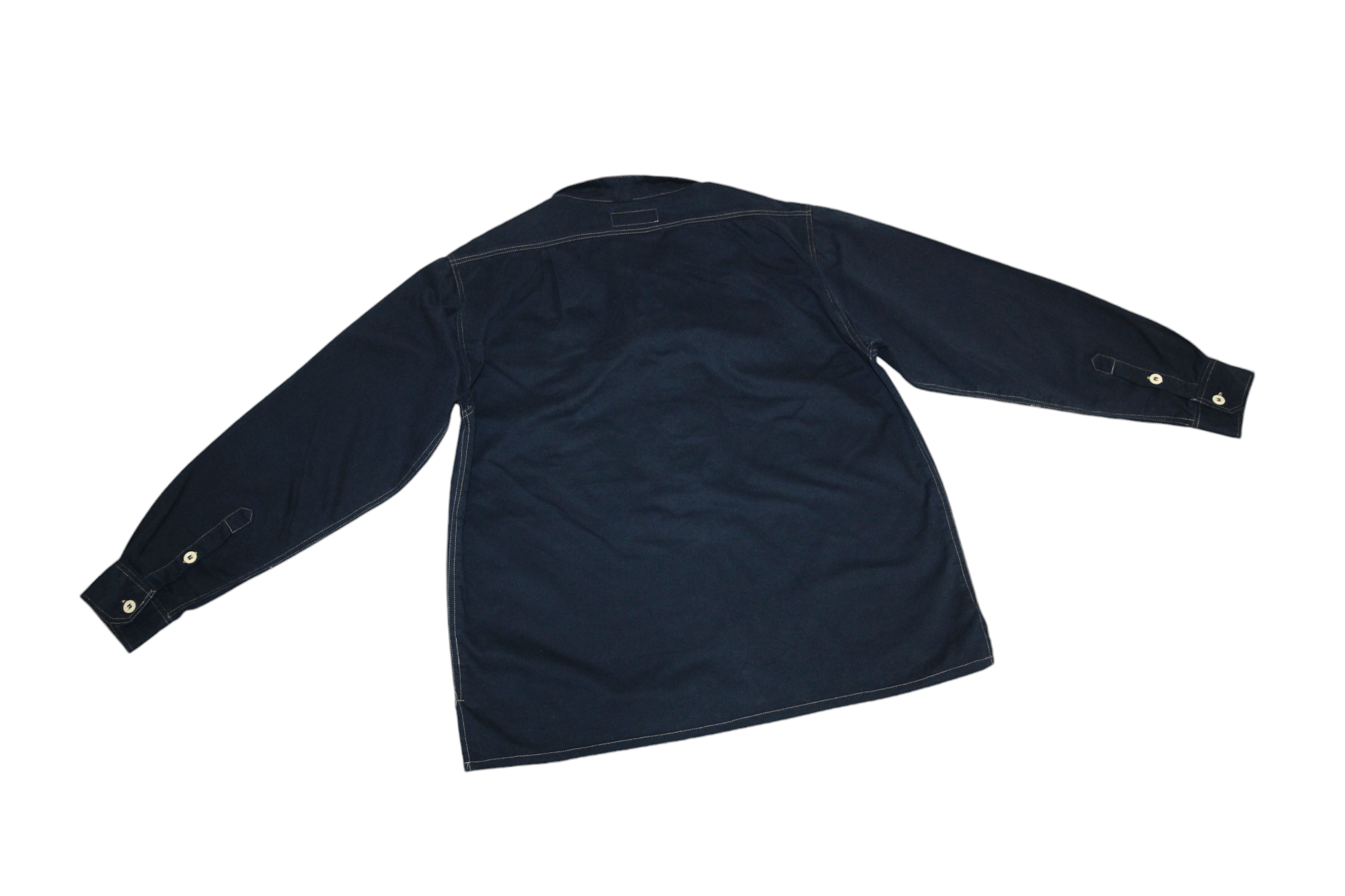 Garment Reproduction of Workers Reworked 348 military & workwear redesigned denim overshirt Size US L / EU 52-54 / 3 - 10 Thumbnail