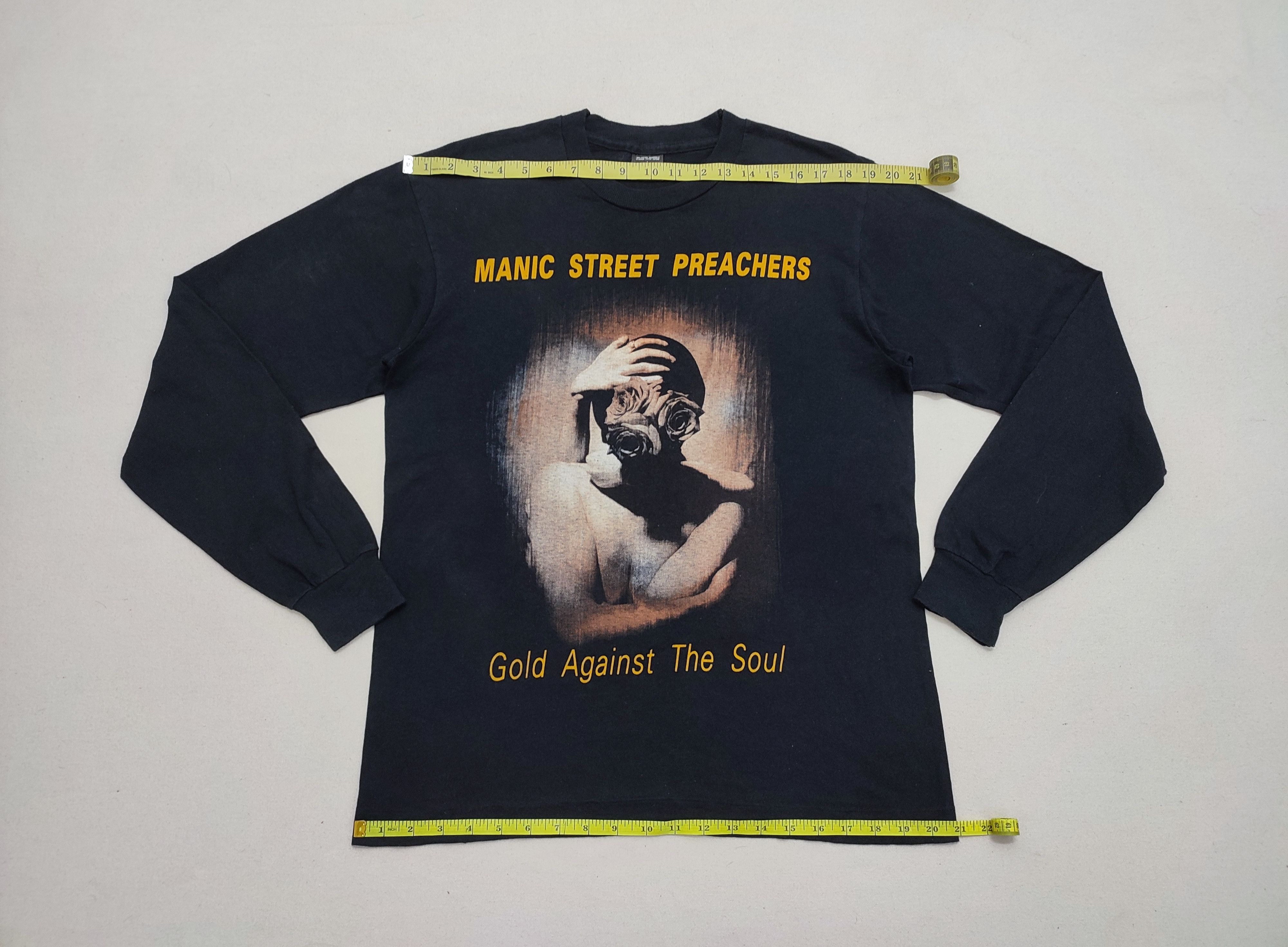 Vintage Nearly Deadstock 1990s Manic Street Preachers Promo Tee Size US L / EU 52-54 / 3 - 5 Thumbnail
