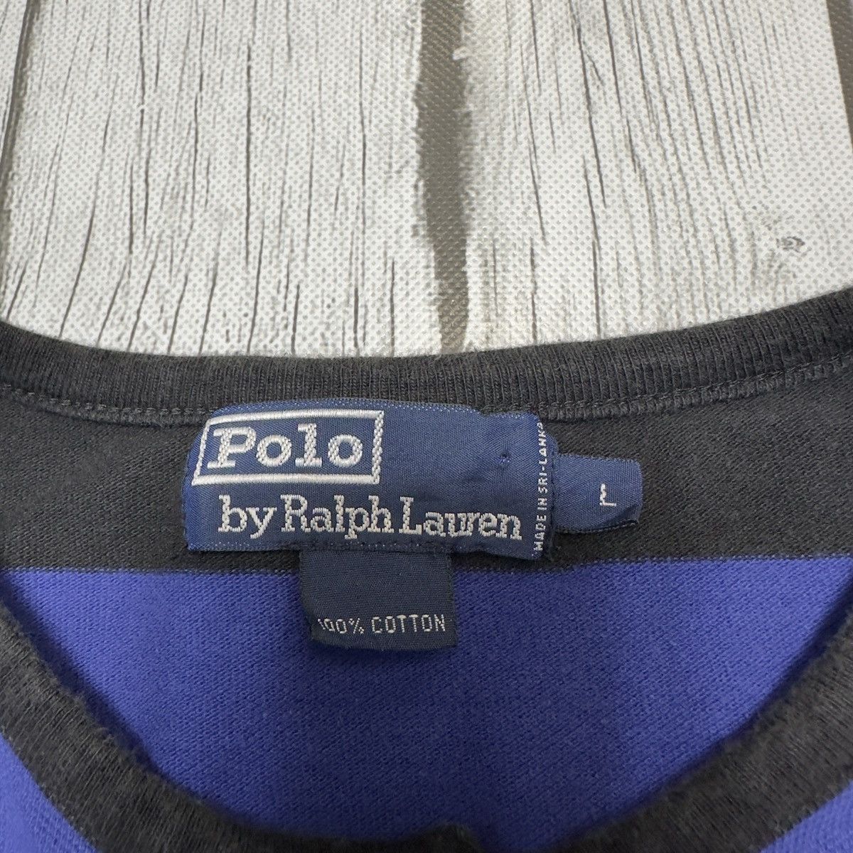 Polo Ralph Lauren × Vintage Vintage Polo henley shirt Size US L / EU 52-54 / 3 - 4 Thumbnail