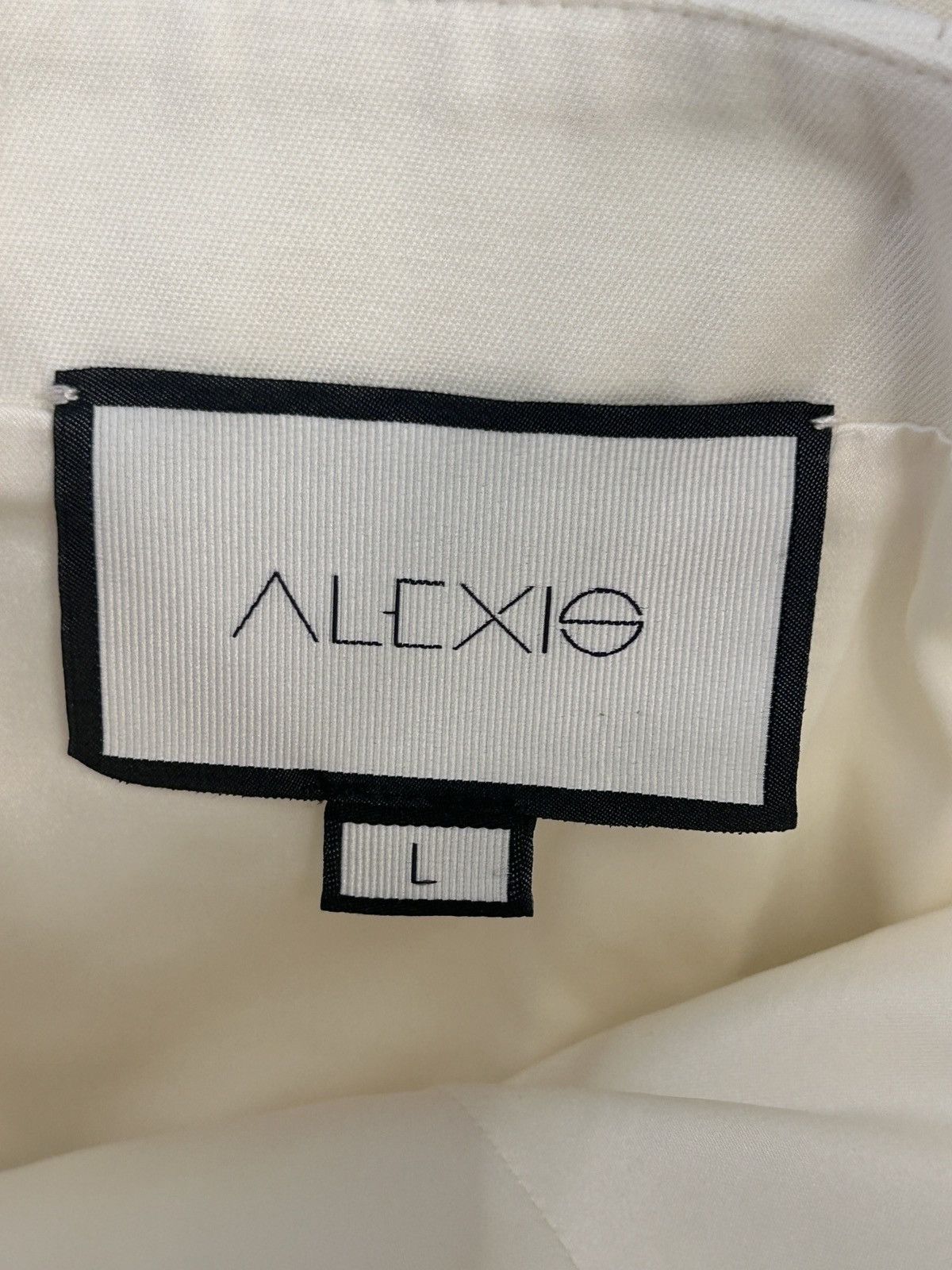 ALEXIS Alexis Arlington Cross Back Playsuit in Off White Large Size 34" / US 12 / IT 48 - 5 Thumbnail