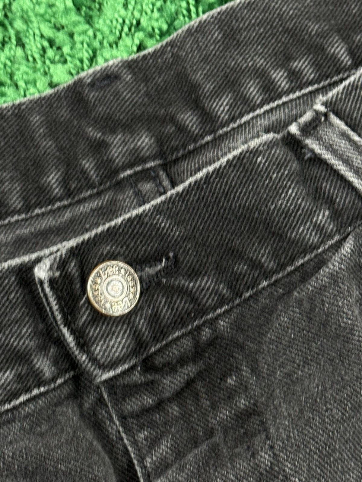 Lee × Vintage Vintage Lee Black Denim Jeans Sz. 38 Size US 34 / EU 50 - 3 Thumbnail