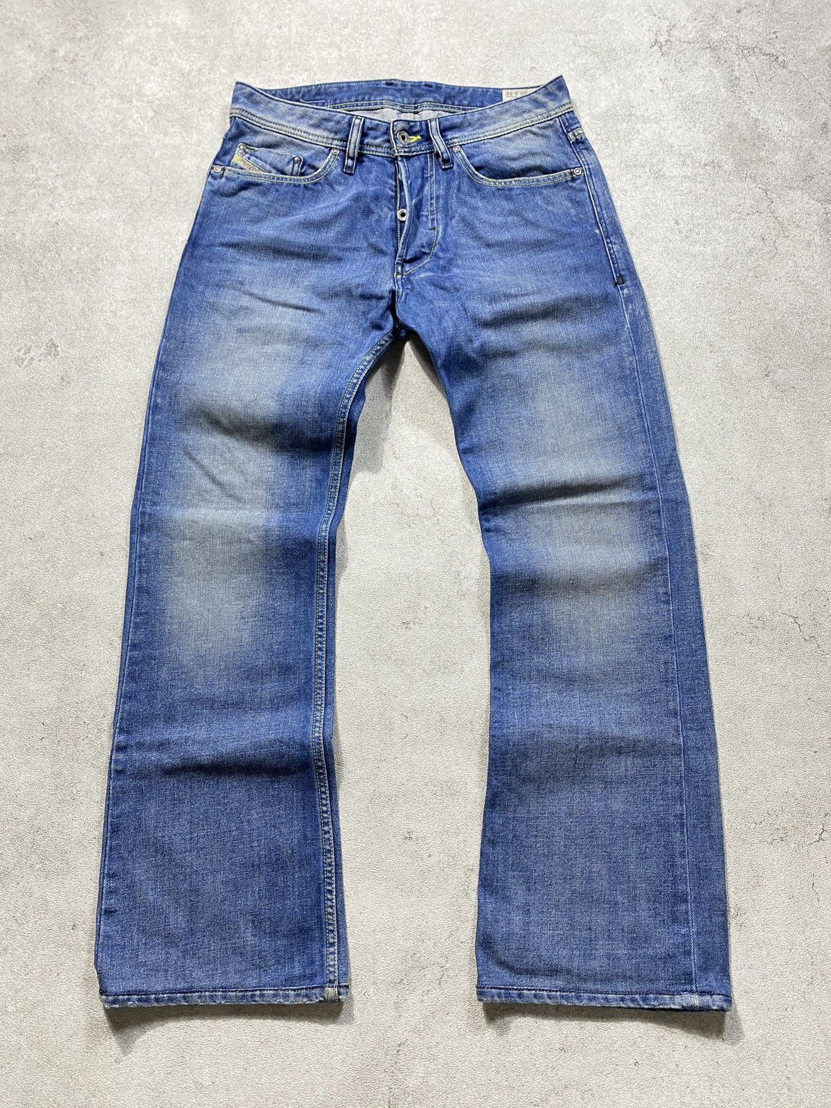 Diesel Y2k Diesel Bootcut Wash Denim Low Rise Jeans Size US 31 - 1 Thumbnail
