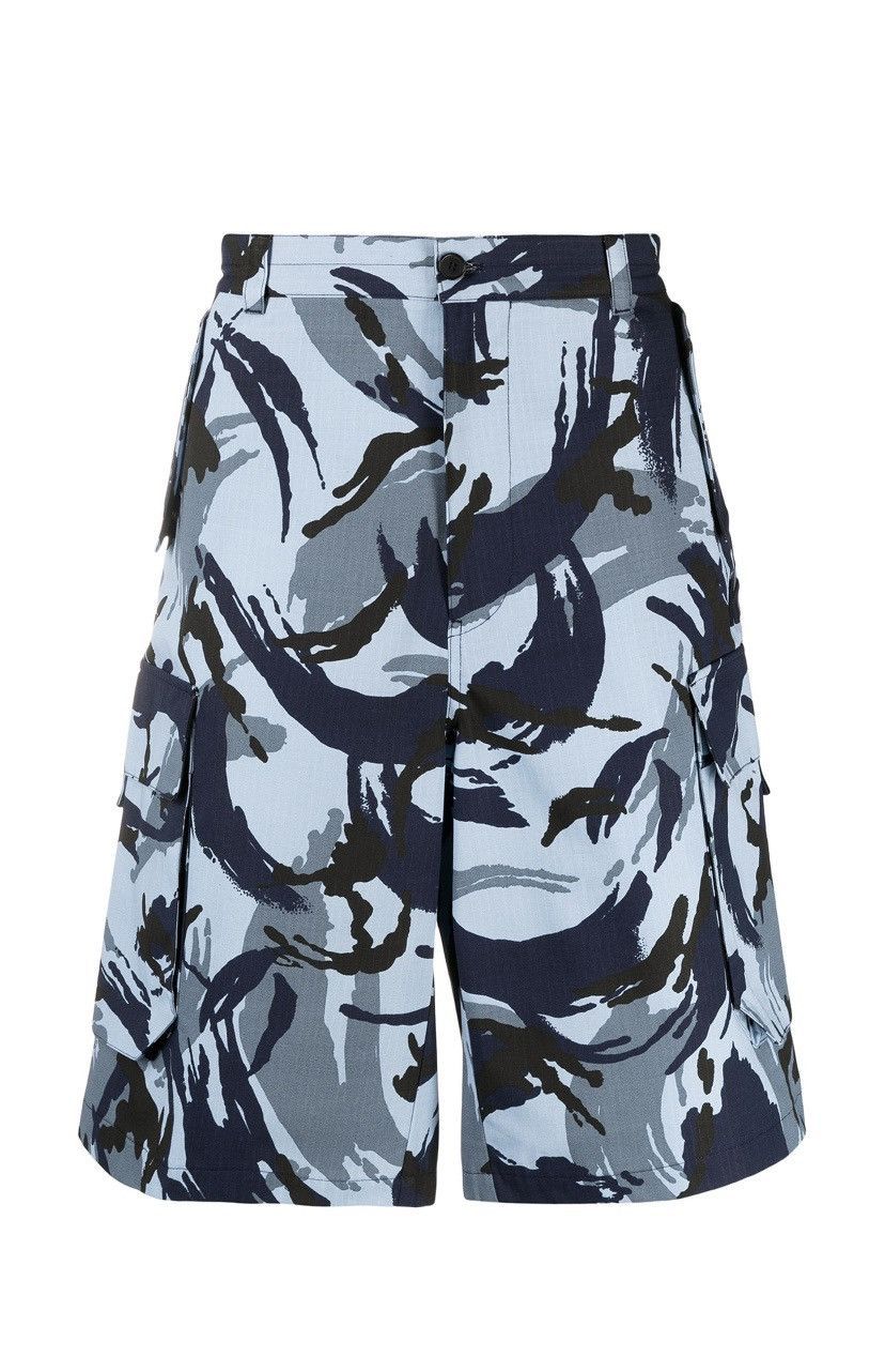 Kenzo KENZO TROPIC CAMO PRINTED CARGO SHORT Size US 32 / EU 48 - 13 Thumbnail