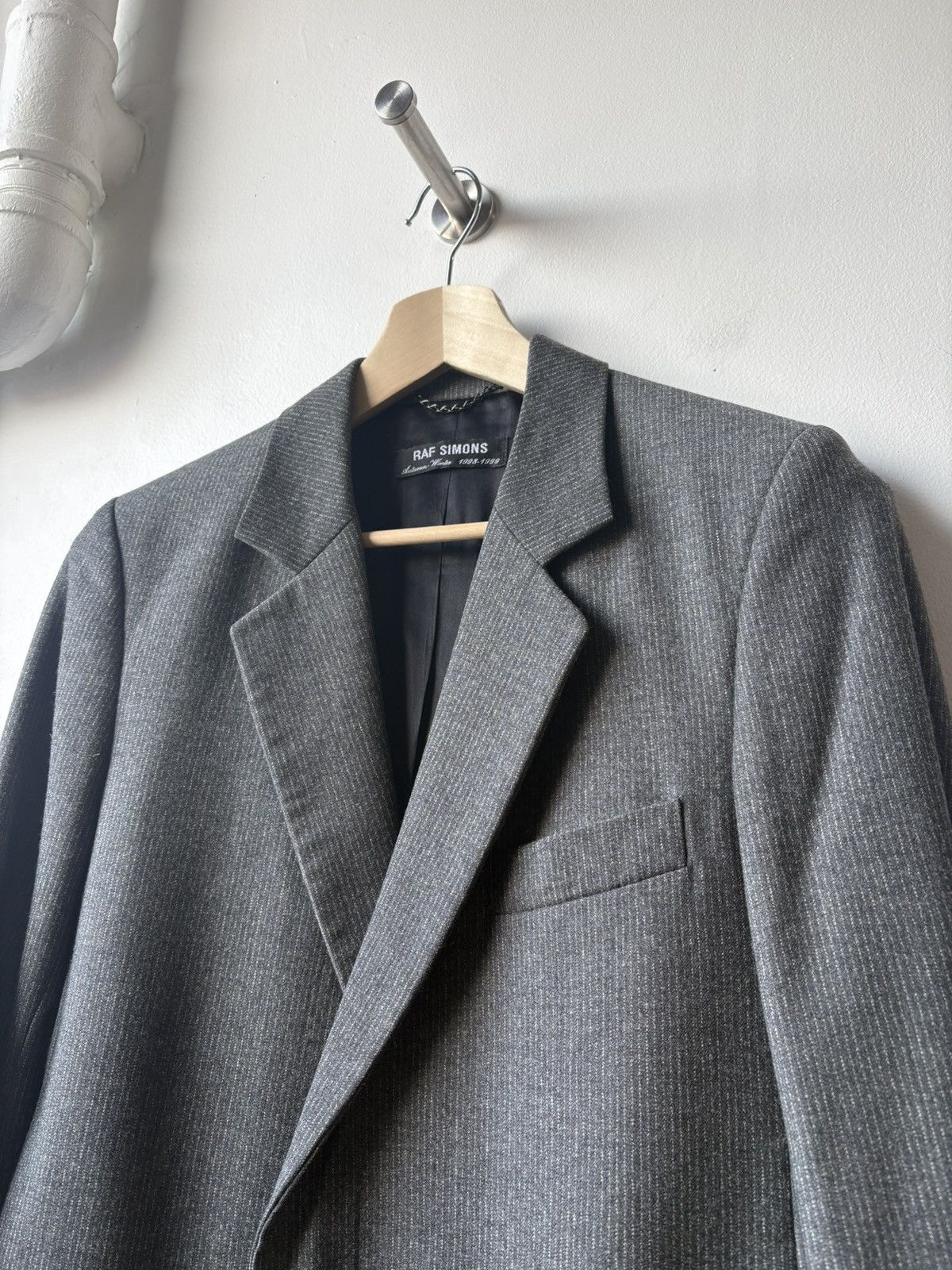 Raf Simons Raf Simons AW98-99 "Radioactivity" Cashmere Wool Trench Coat Size US S / EU 44-46 / 1 - 3 Thumbnail
