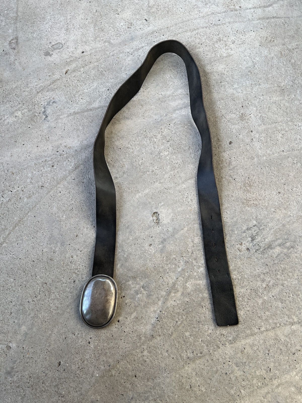 Burton Burton Leather Belt Size XL Size 36 - 3 Thumbnail