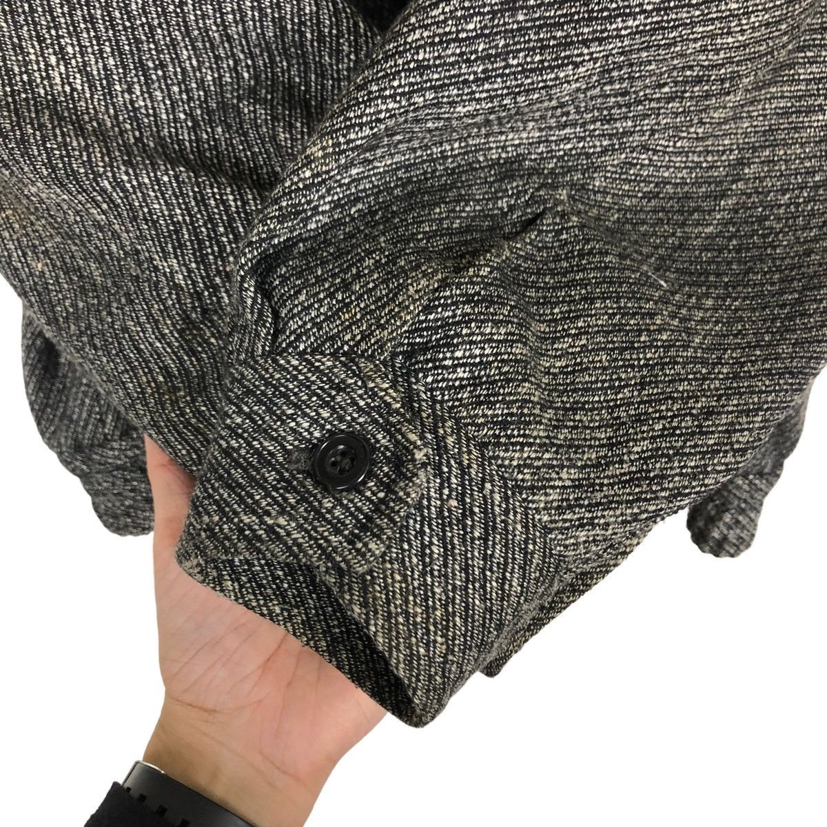 Japanese Brand 💥90’s Double Breast Collar Bomber Jacket Issey Miyake Style Size US L / EU 52-54 / 3 - 11 Thumbnail