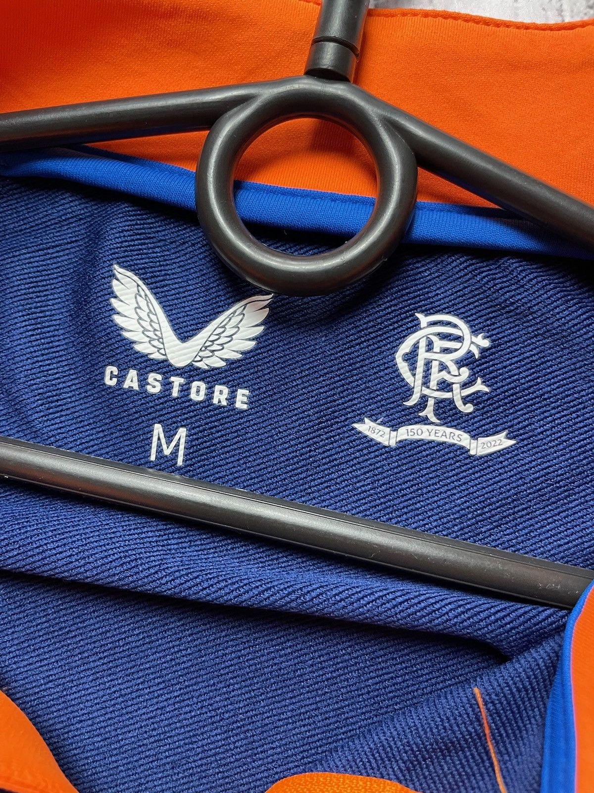 Castore Rangers Castore track jacket sweatshirt long sleeve size M Size US M / EU 48-50 / 2 - 5 Thumbnail
