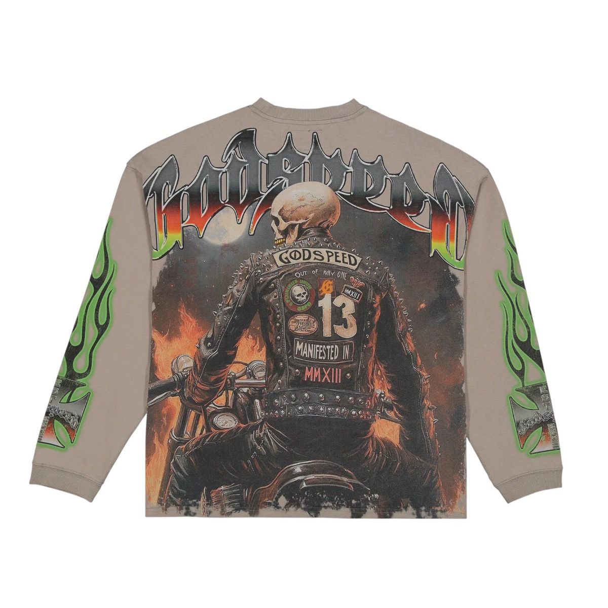 Godspeed Godspeed Biker Nation L/S T-Shirt Size US L / EU 52-54 / 3 - 1 Thumbnail