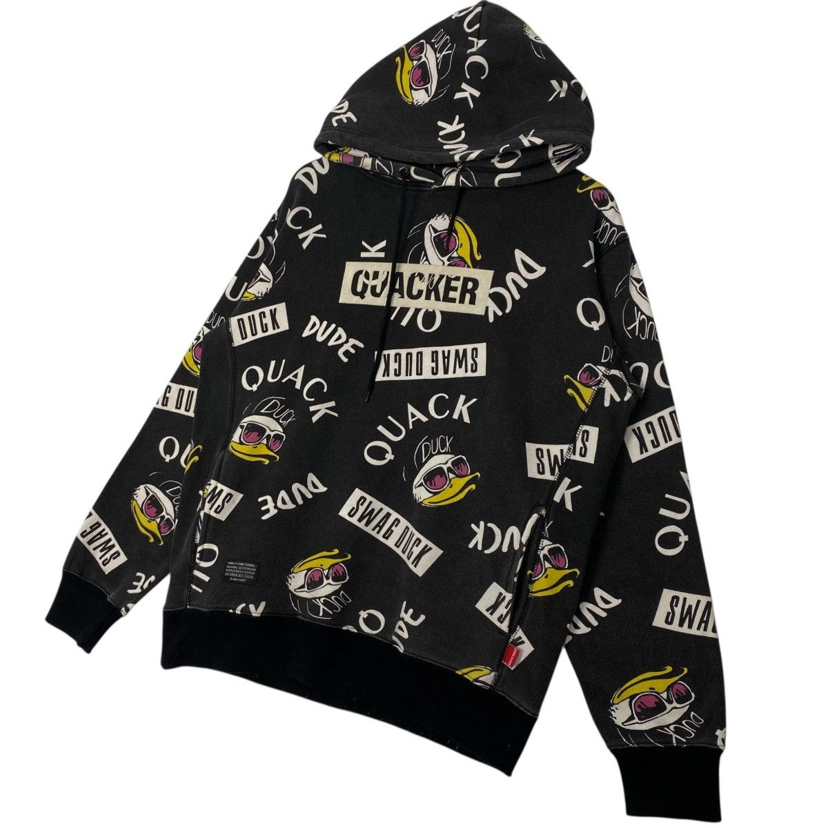 Other Vintage Duck Dude By B One Soul Hoodie Sweater Dark Gray SzL Size US L / EU 52-54 / 3 - 2 Thumbnail