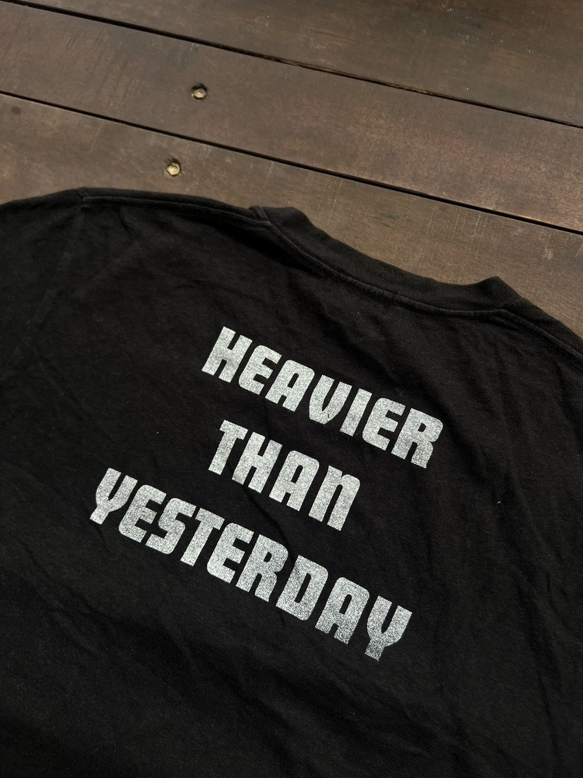 Hysteric Glamour HYSTERIC GLAMOUR HEAVIER THAN YESTERDAY TEE SPIDER WEB Size US M / EU 48-50 / 2 - 7 Thumbnail