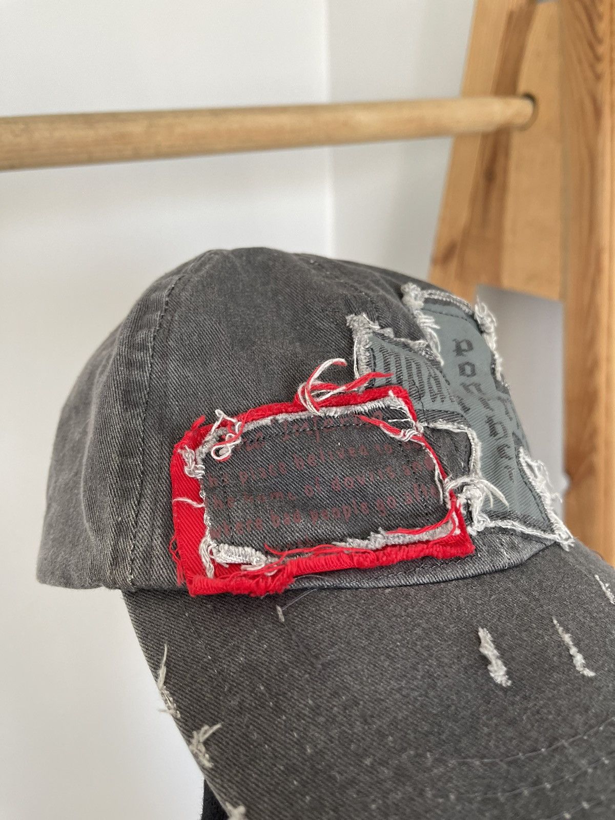 Hysteric Glamour 90s Archive Y2k Diesel Style Distressed Cross Punk Emo Cap Size ONE SIZE - 7 Thumbnail