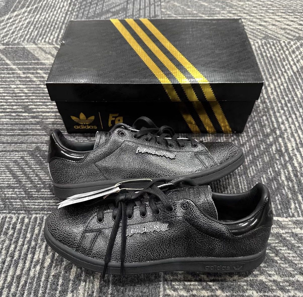 Fucking Awesome Fucking Awesome x adidas Originals Stan Smith Sneakers J42 Size US 10.5 / EU 43-44 - 4 Thumbnail