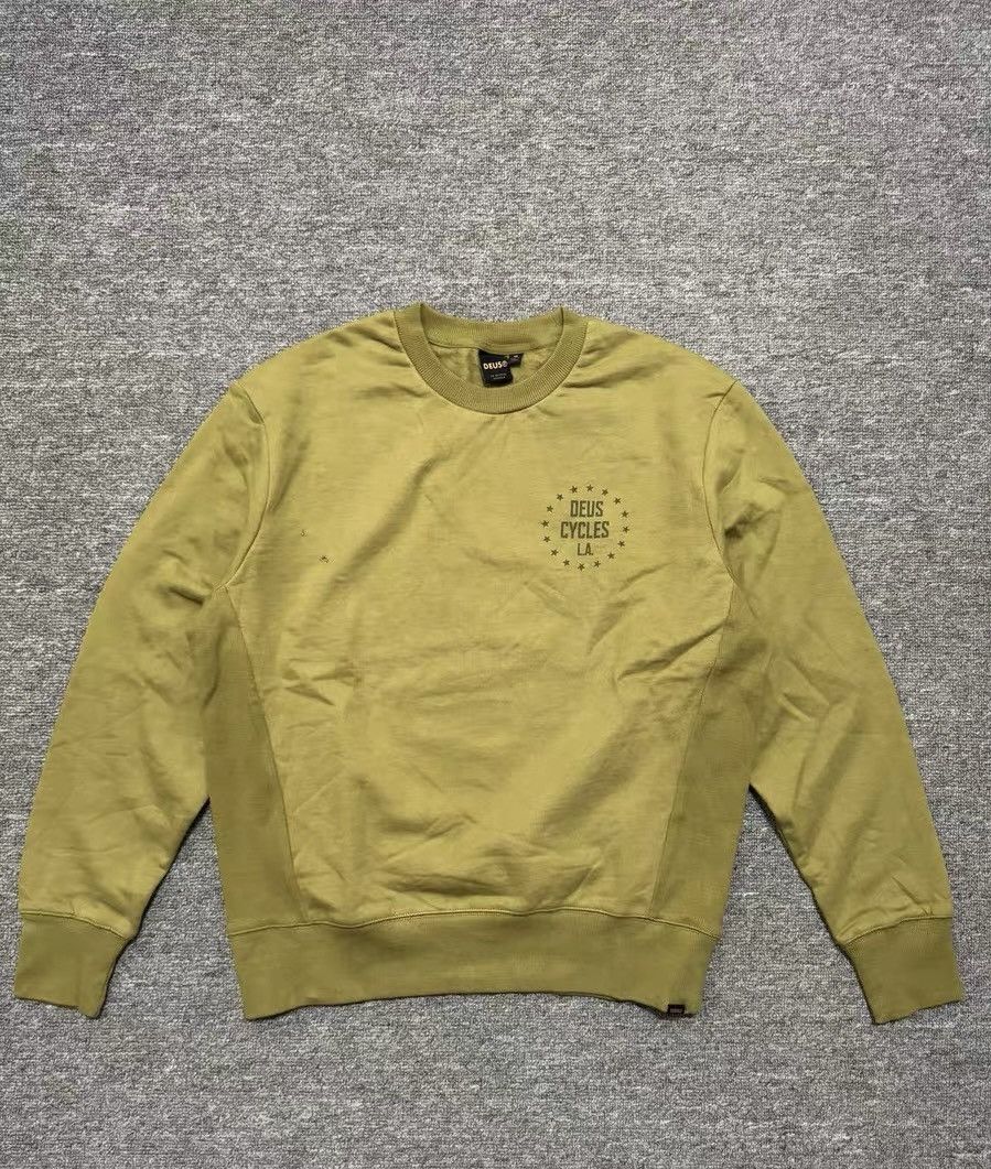 Deuce Deus Ex Machina Vintage Cotton Crewneck Sweatshirt Size US M / EU 48-50 / 2 - 1 Thumbnail