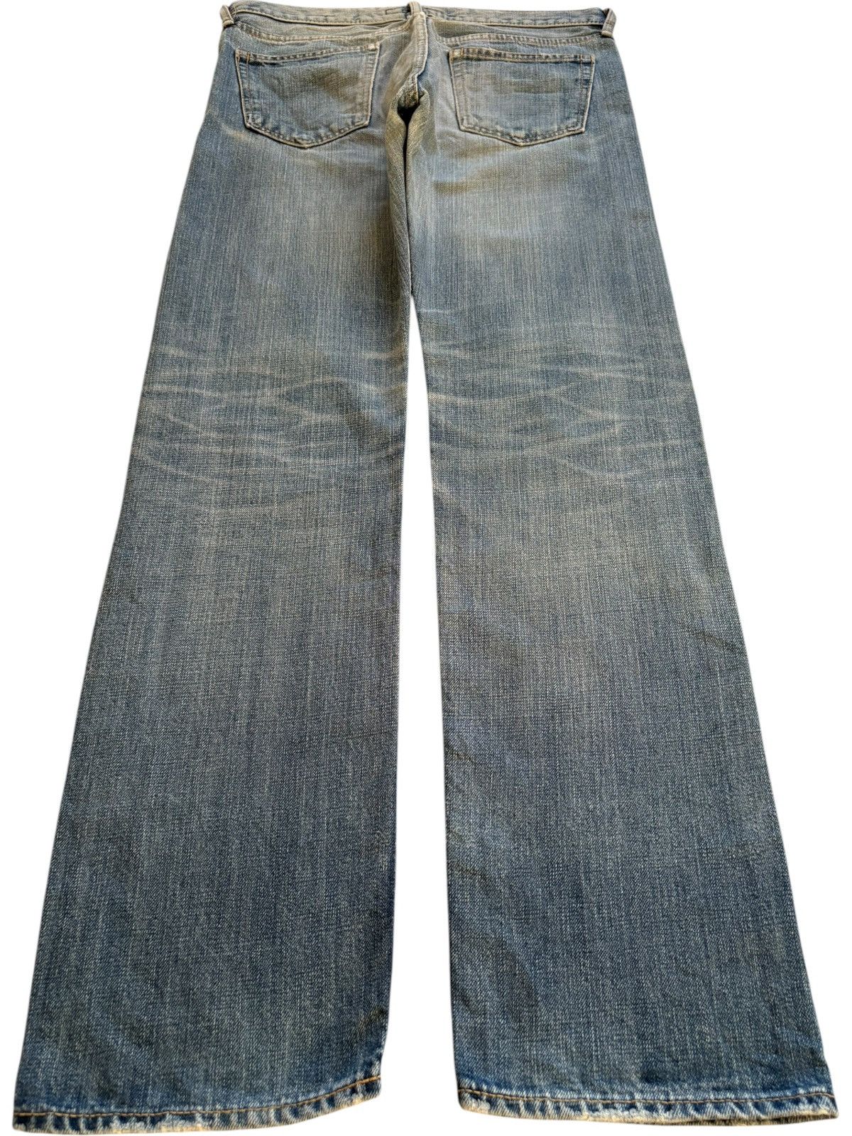 Japanese Brand SALES🔥🔥Vintage DMG Button Fly Faded Wash Jeans Size US 31 - 2 Thumbnail