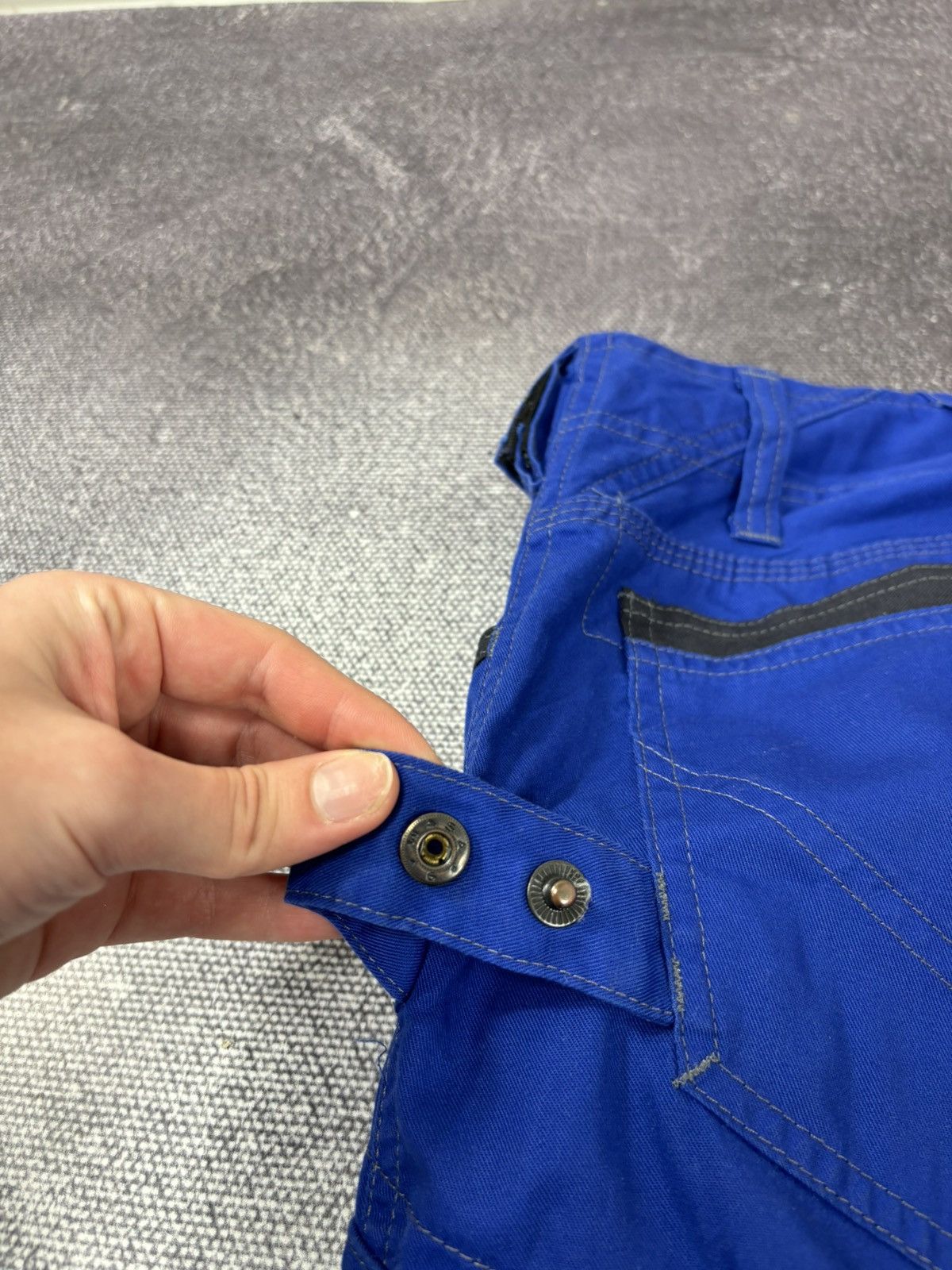 Other Mascot Workwear Blue Heavy Cordura Utility Cargo Pants Size US 30 / EU 46 - 14 Thumbnail